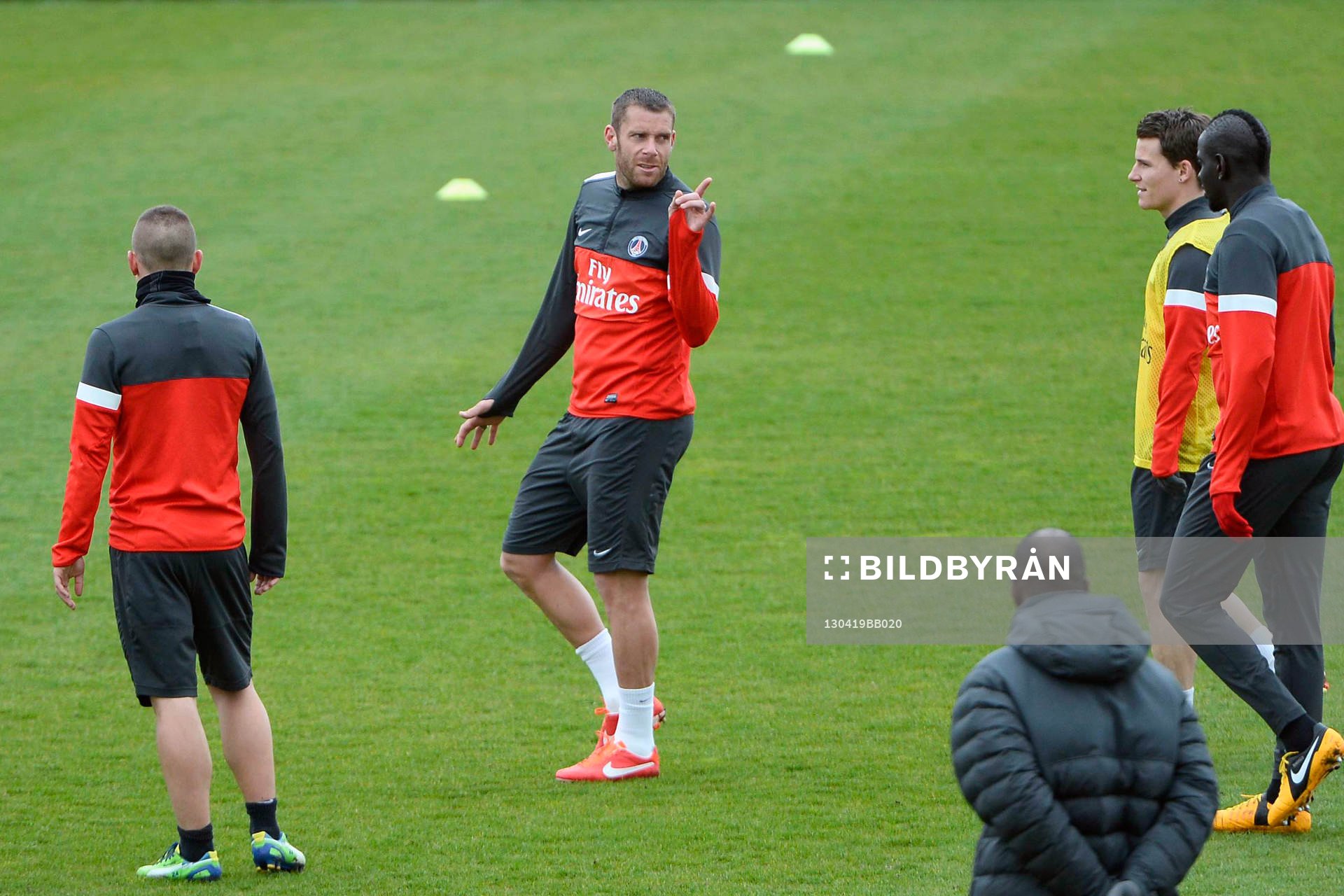 Sylvain ARMAND   - 19.04.2013 - Entrainement du PSG