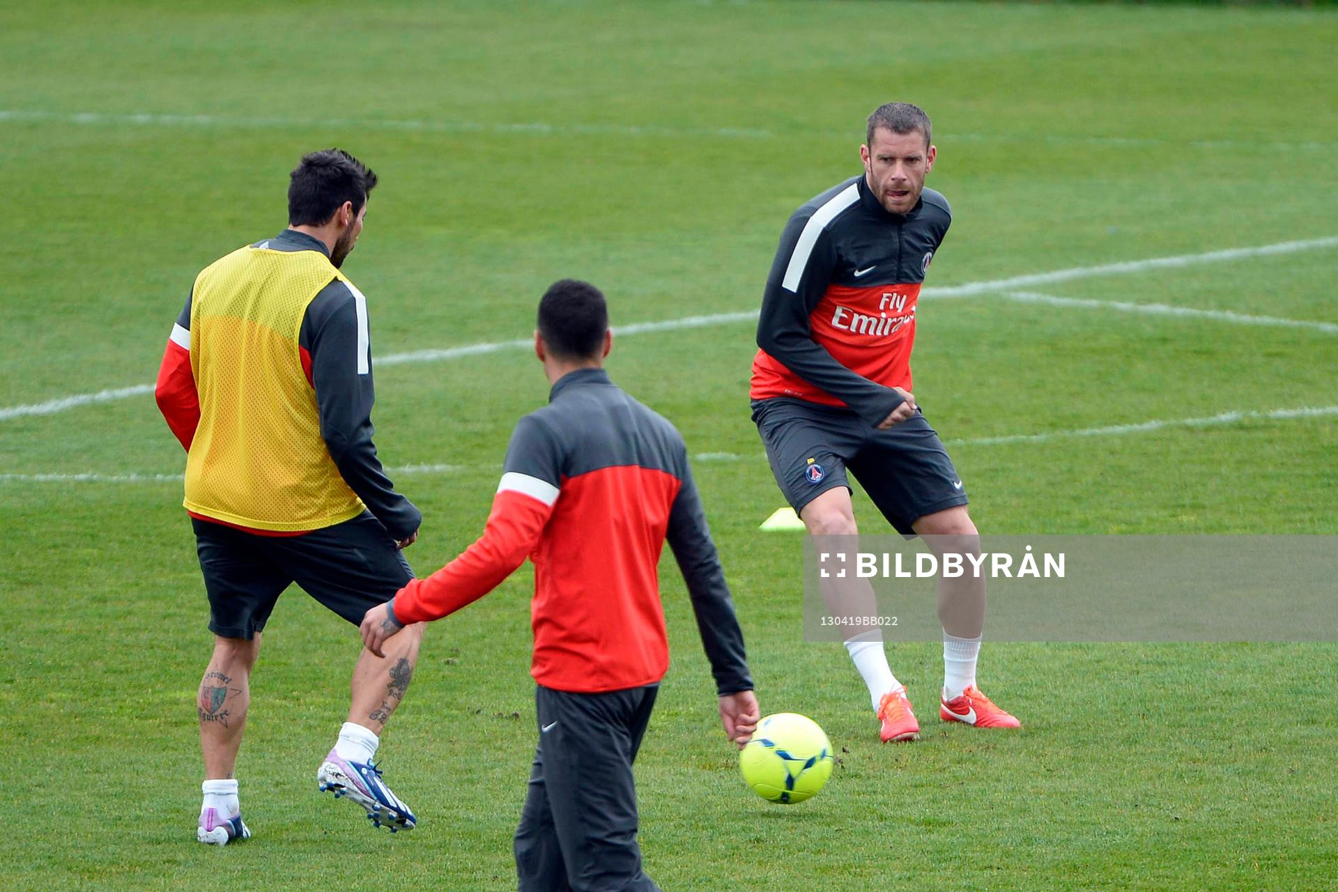 Sylvain ARMAND   - 19.04.2013 - Entrainement du PSG
