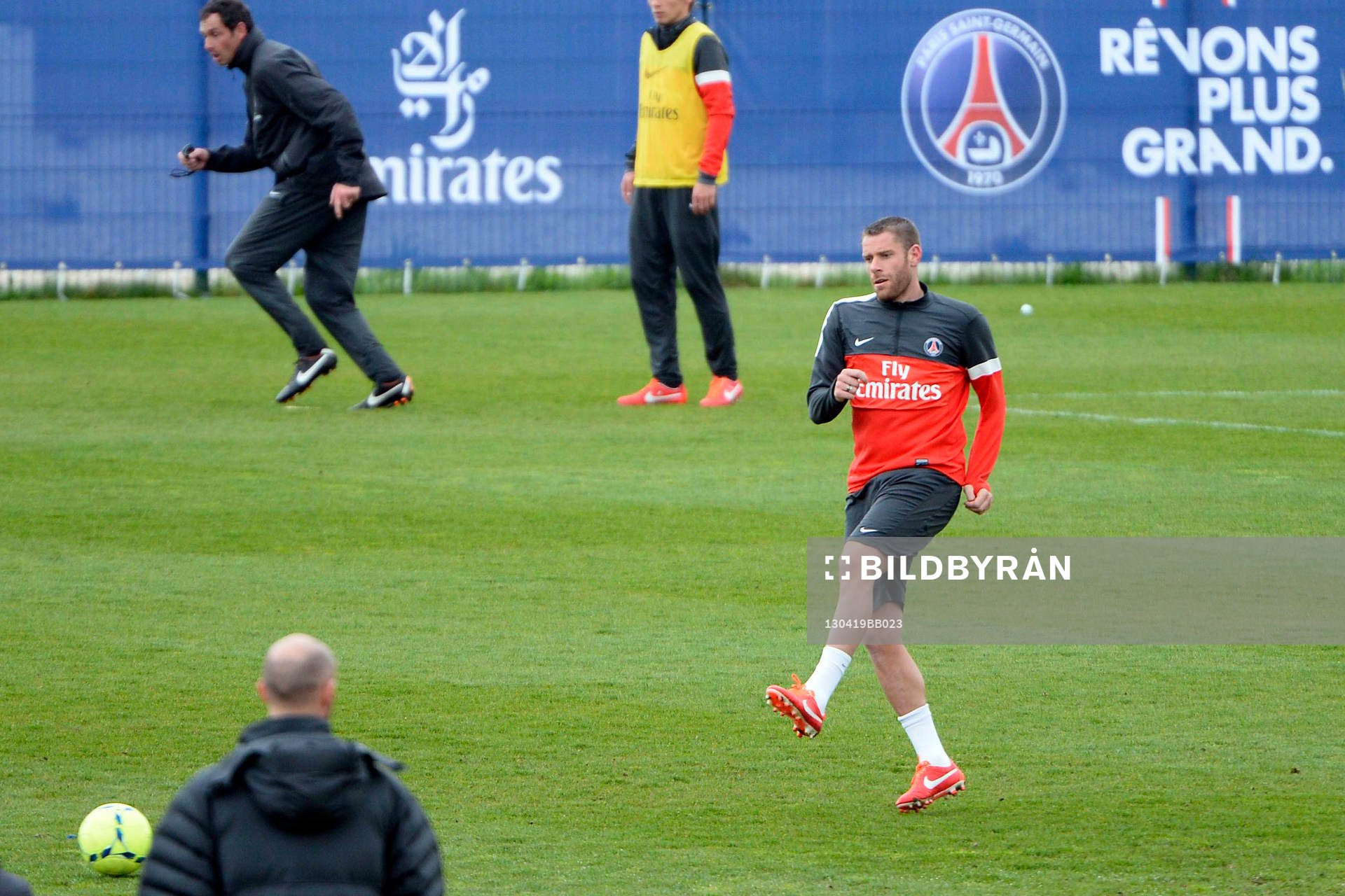 Sylvain ARMAND   - 19.04.2013 - Entrainement du PSG