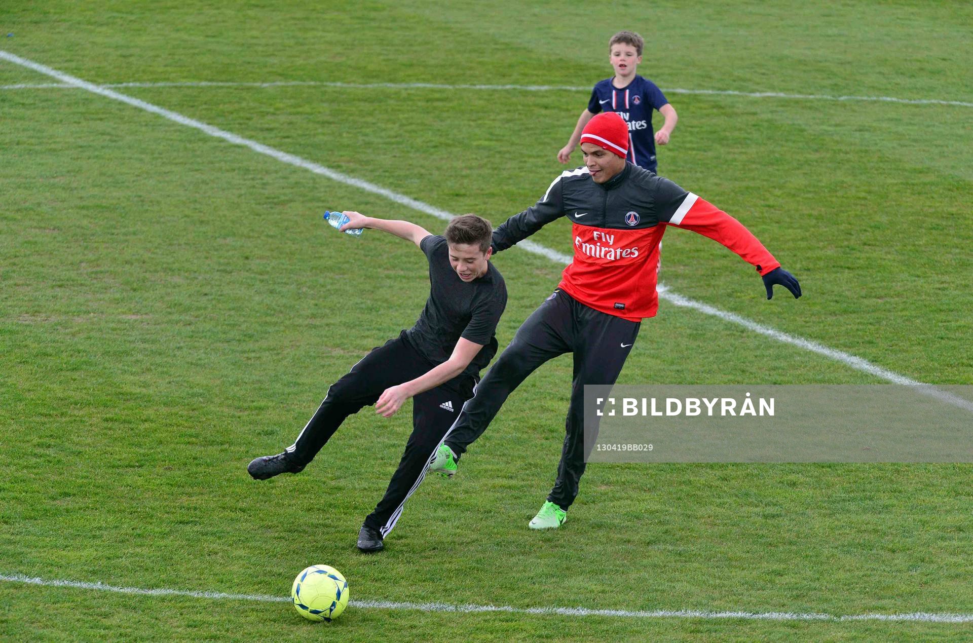 Brooklyn BECKHAM / Thiago SILVA / Cruz BECKHAM  -