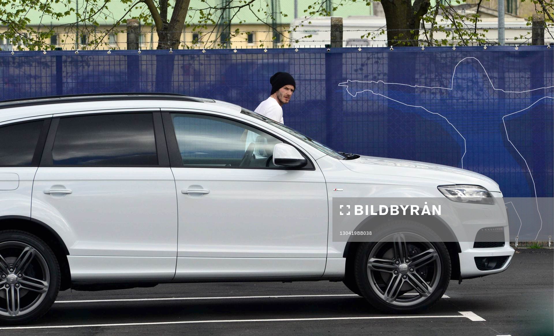 David BECKHAM   - 19.04.2013 - Entrainement du PSG