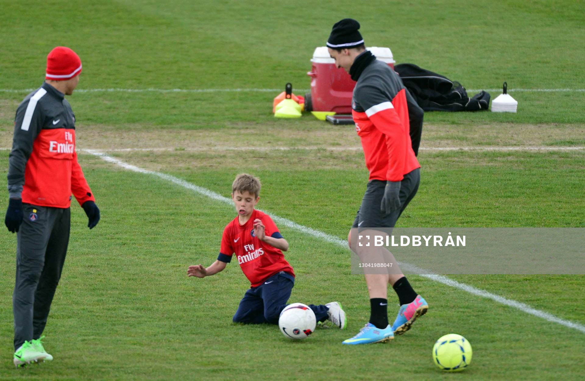 Thiago SILVA / Romeo BECKHAM / Zlatan IBRAHIMOVIC  -
