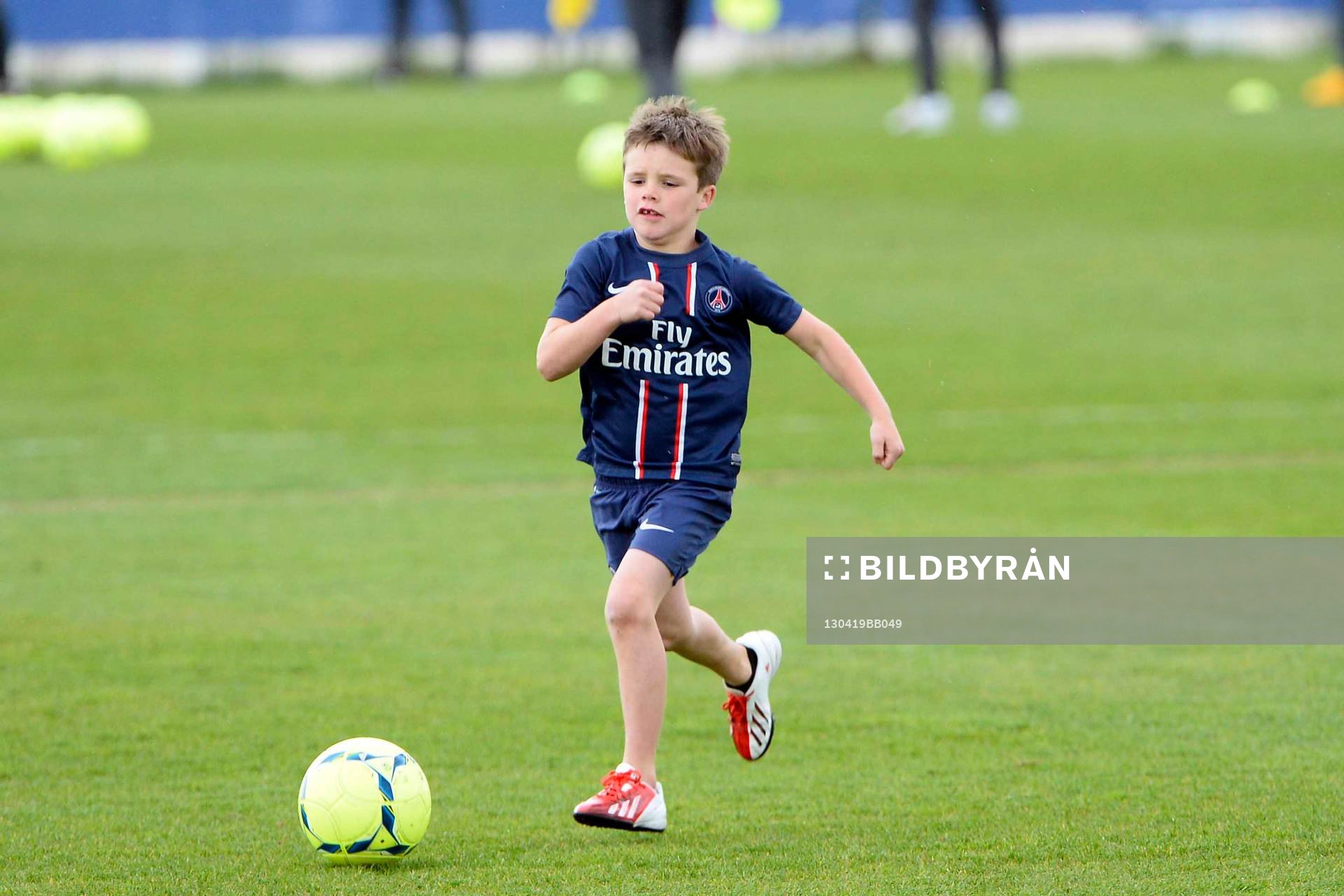 Cruz BECKHAM   - 19.04.2013 - Entrainement Paris Saint