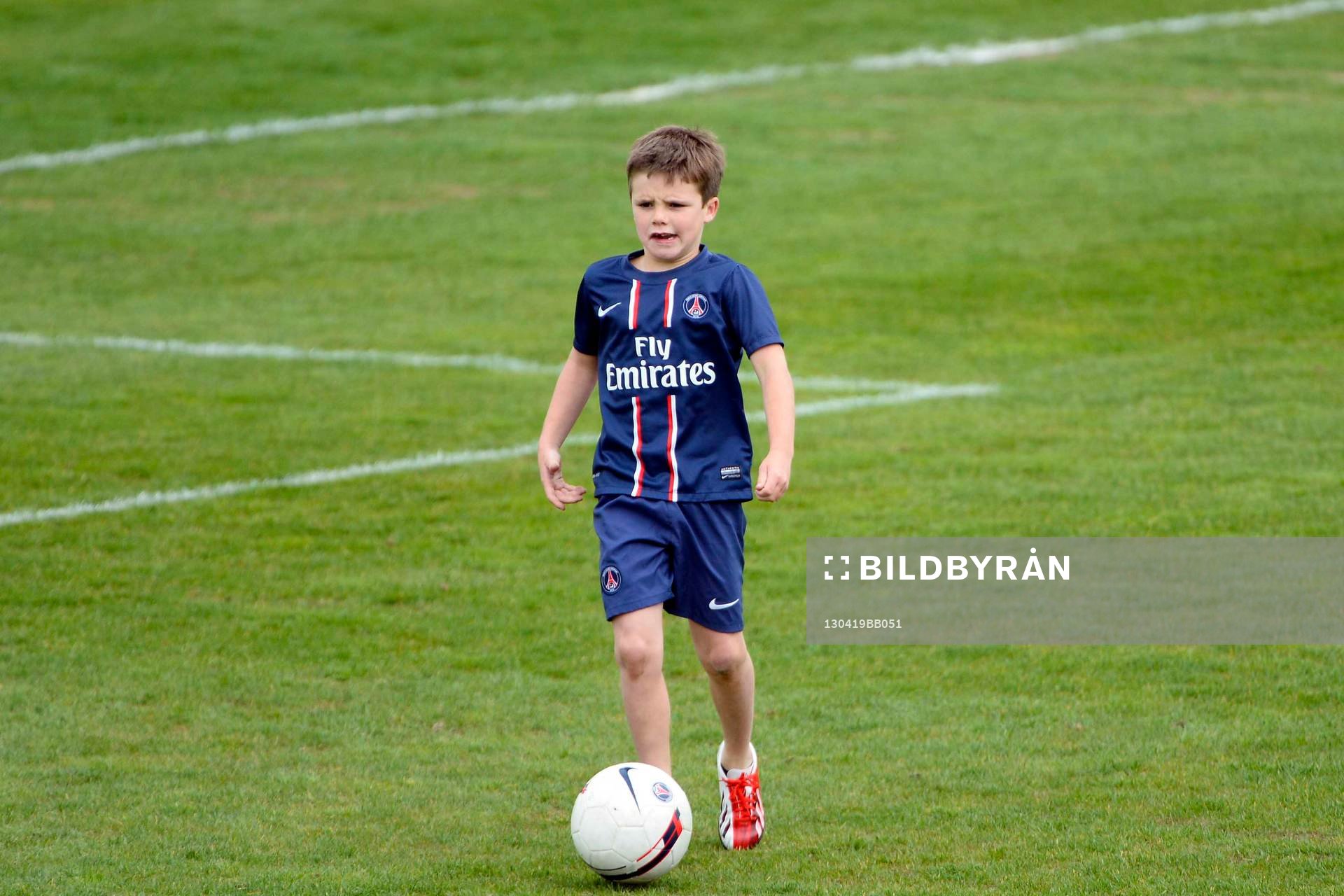 Cruz BECKHAM   - 19.04.2013 - Entrainement Paris Saint