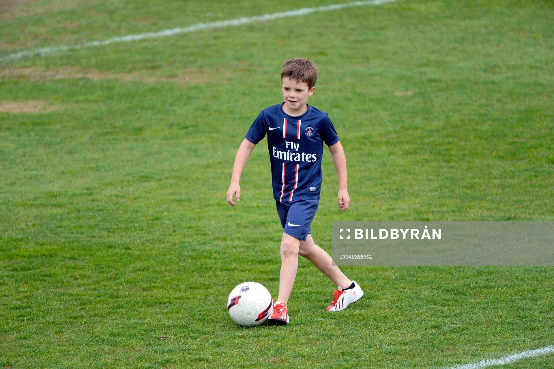 Cruz BECKHAM   - 19.04.2013 - Entrainement Paris Saint