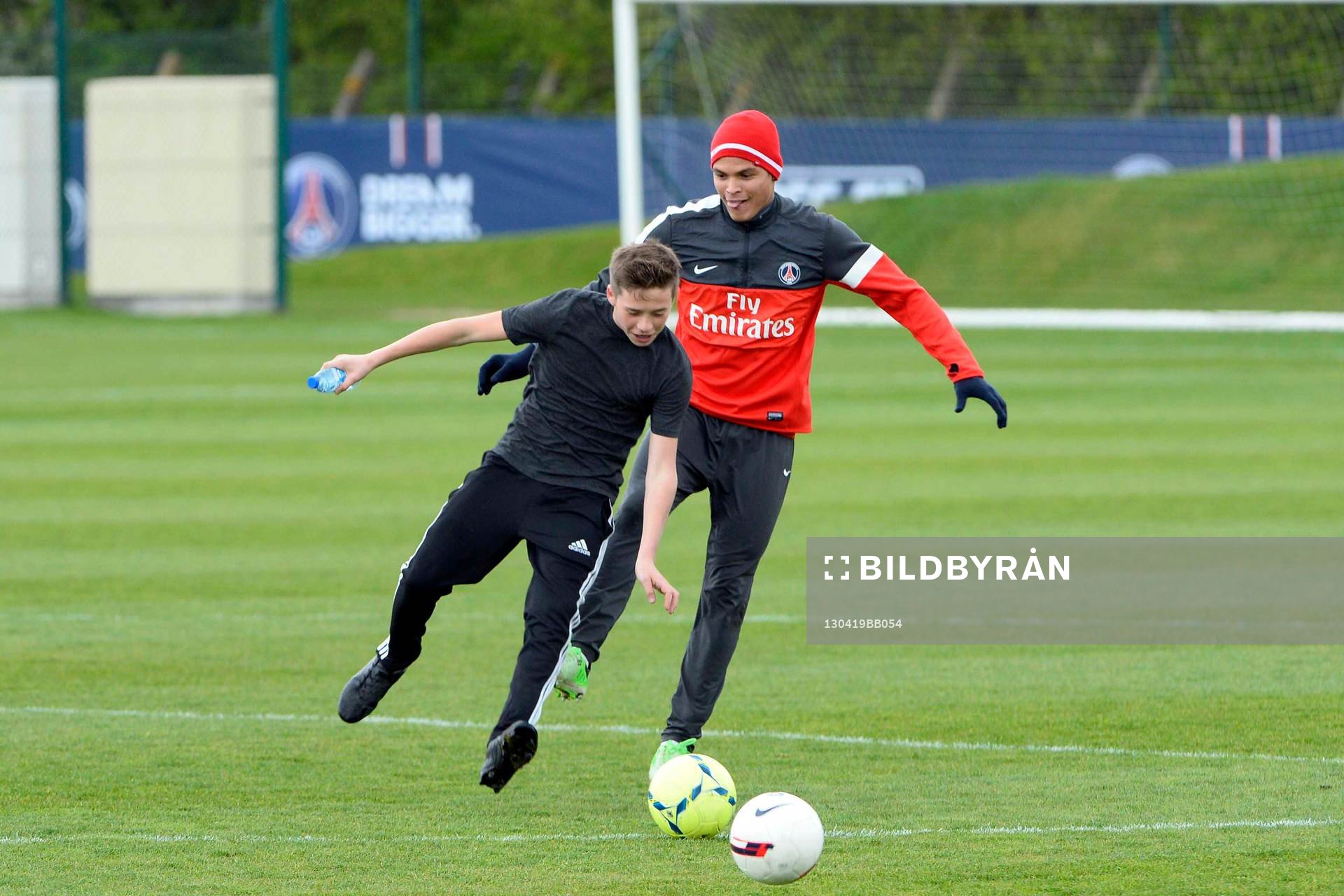 Brooklyn BECKHAM / Thiago SILVA  - 19.04.2013 -