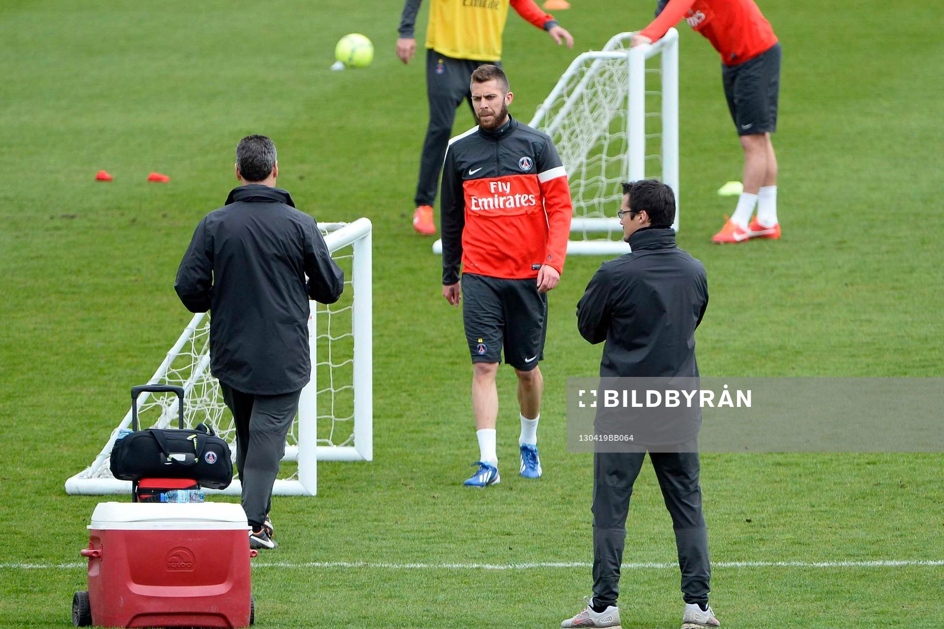Jeremy MENEZ - 19.04.2013 - Entrainement Paris Saint