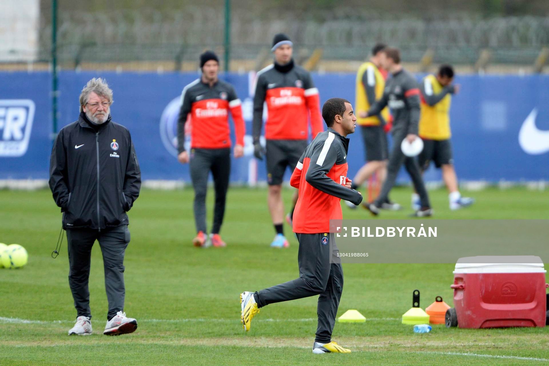Giovanni MAURI / Lucas MOURA - 19.04.2013 - Entrainement