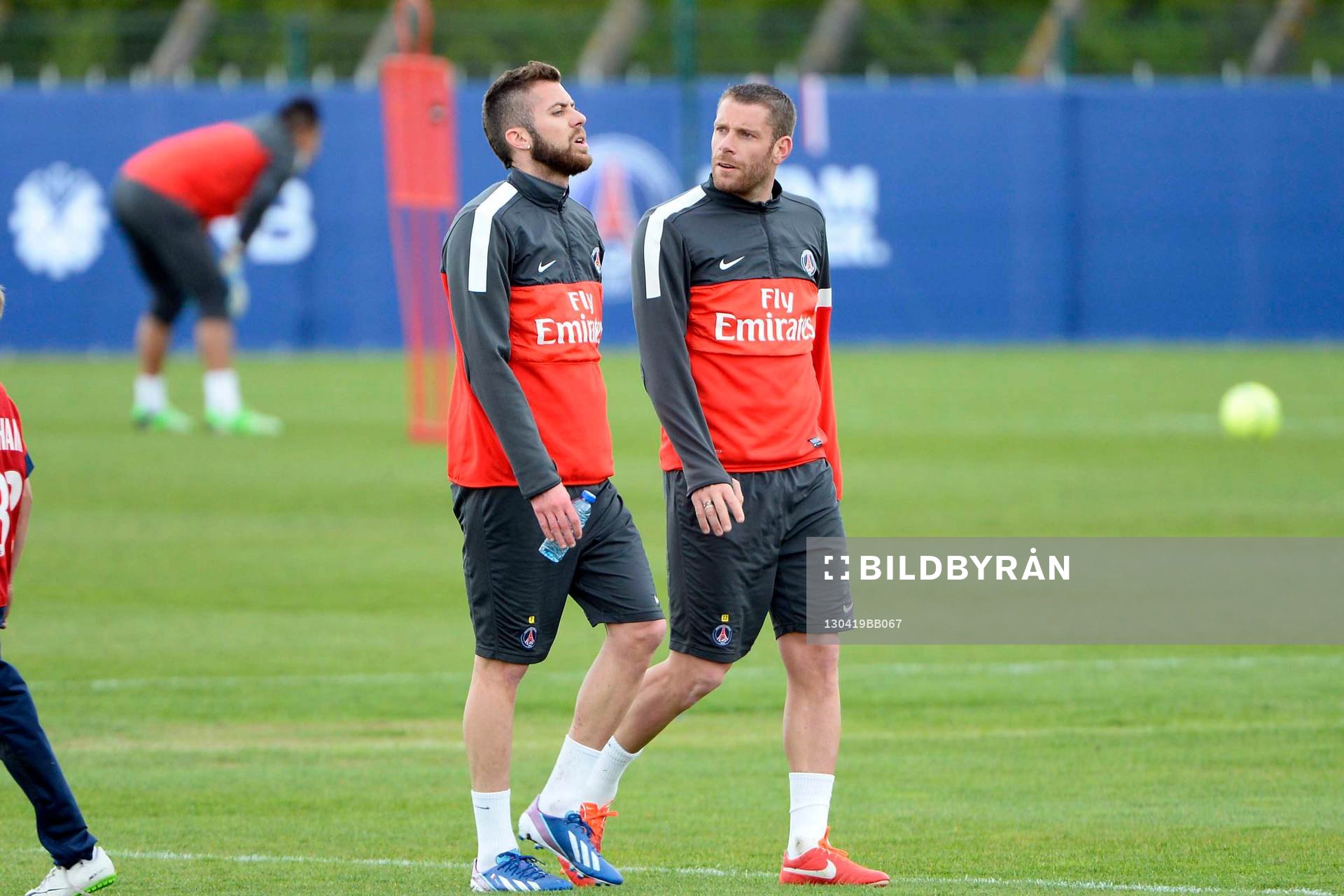 Jeremy MENEZ / Sylvain ARMAND - 19.04.2013 - Entrainement
