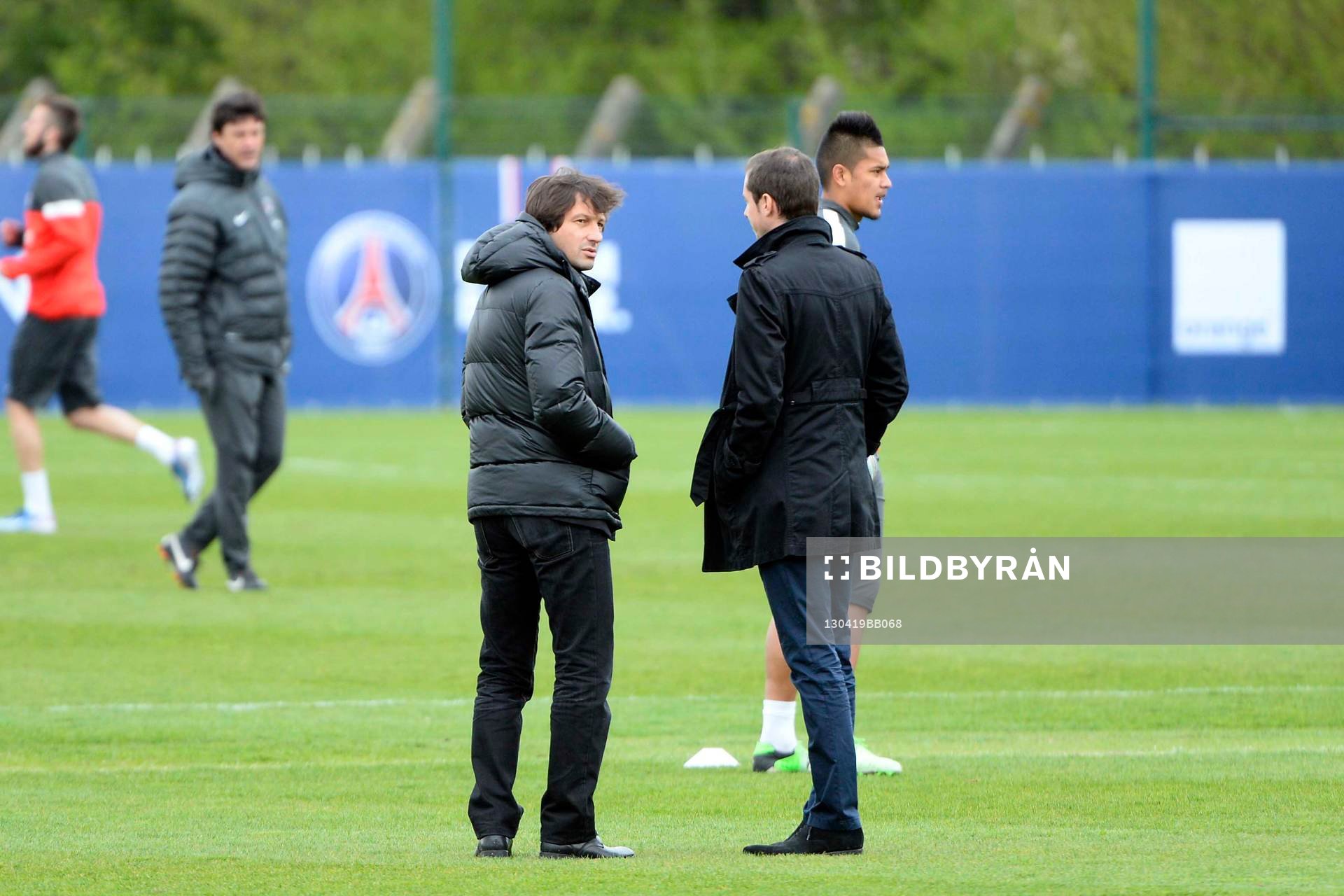 LEONARDO - 19.04.2013 - Entrainement Paris Saint Germain
