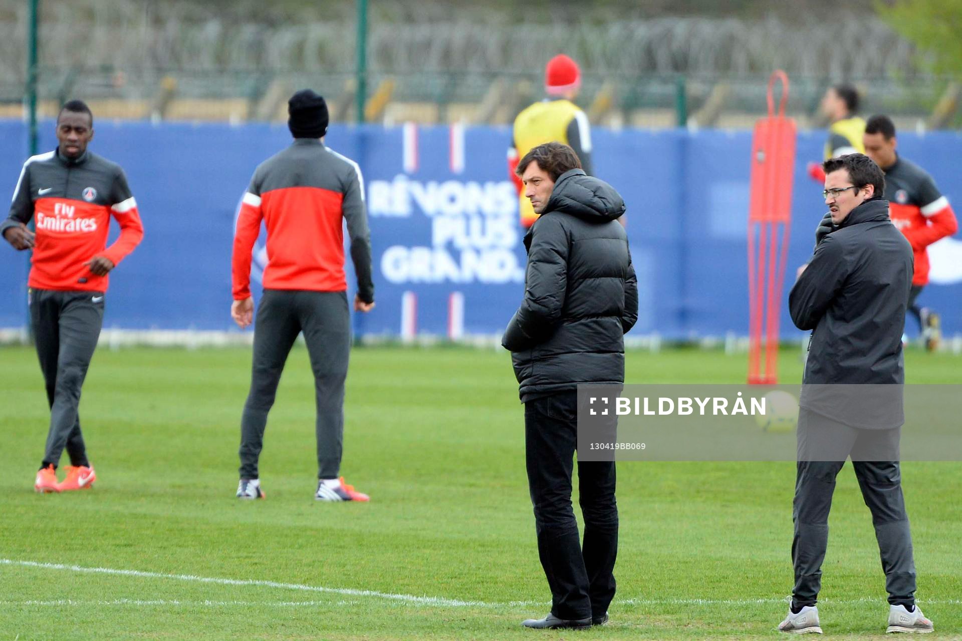 LEONARDO - 19.04.2013 - Entrainement Paris Saint Germain