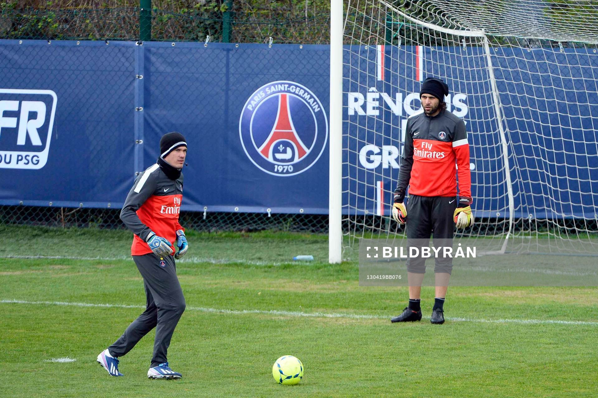 Nicolas DOUCHEZ / Salvatore SIRIGU  - 19.04.2013 -