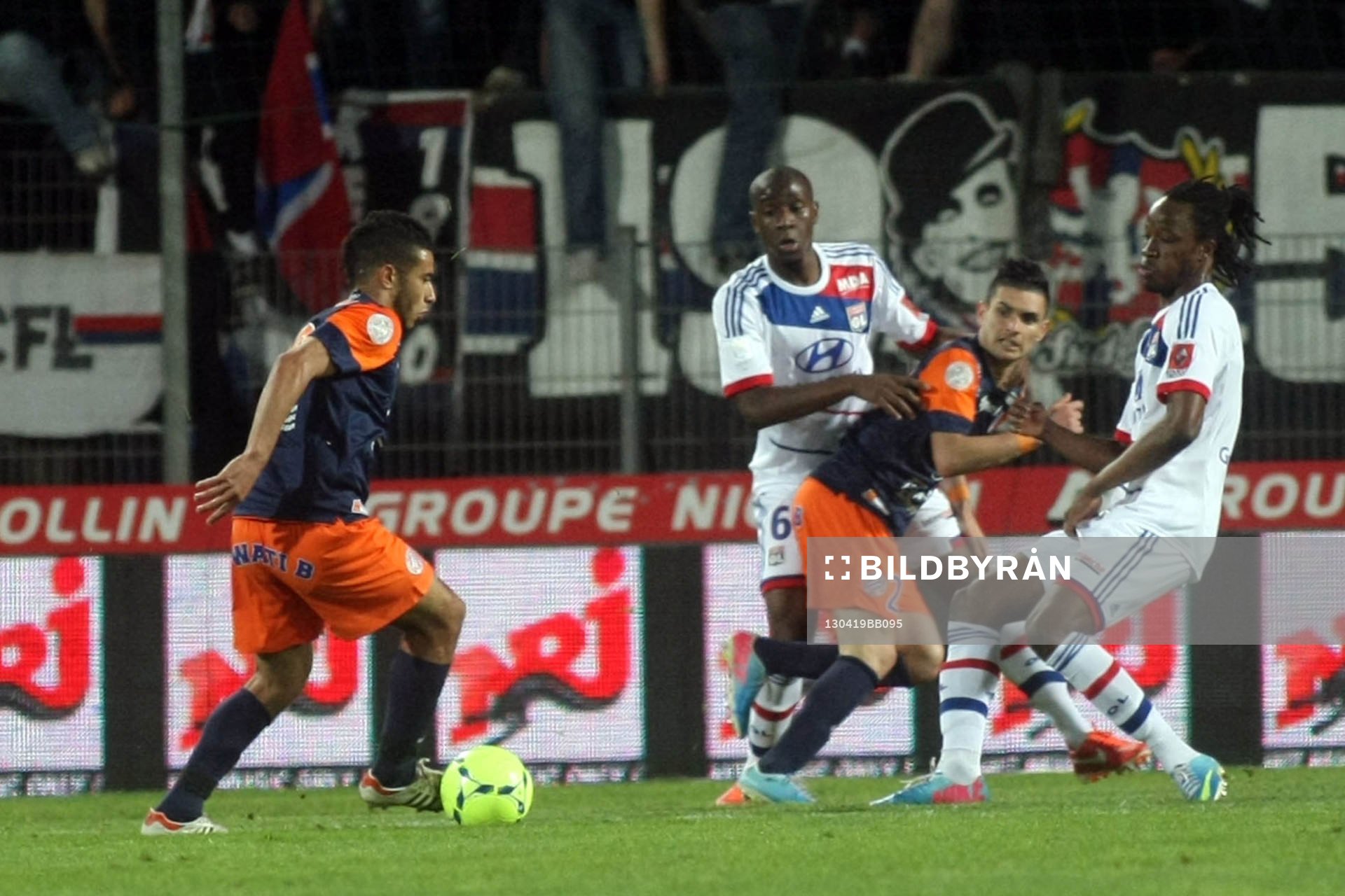 Goal Younes BELHANDA  - 19.04.2013 - Montpellier / Lyon -