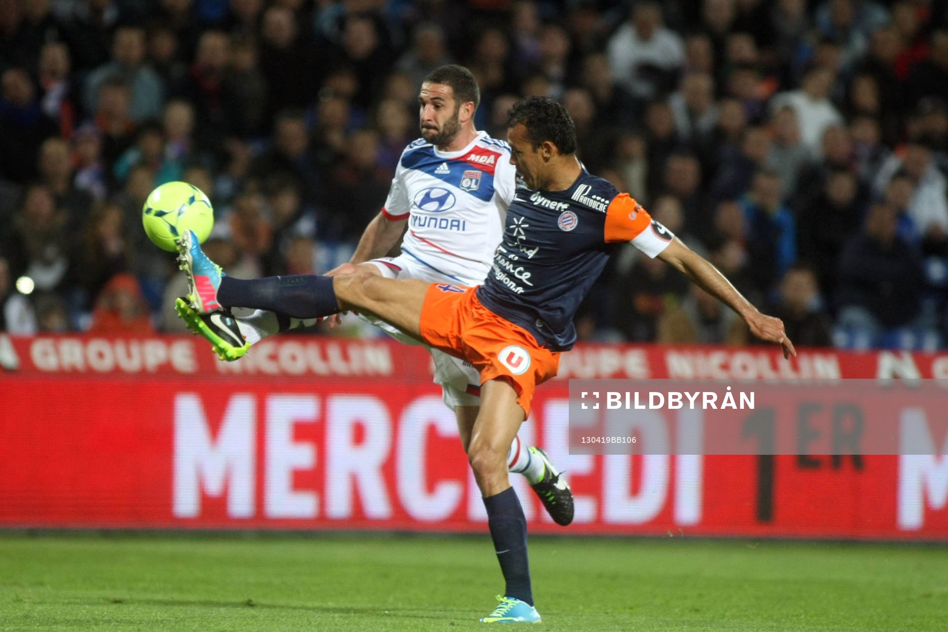 Lisandro LOPEZ / HILTON  - 19.04.2013 - Montpellier / Lyon