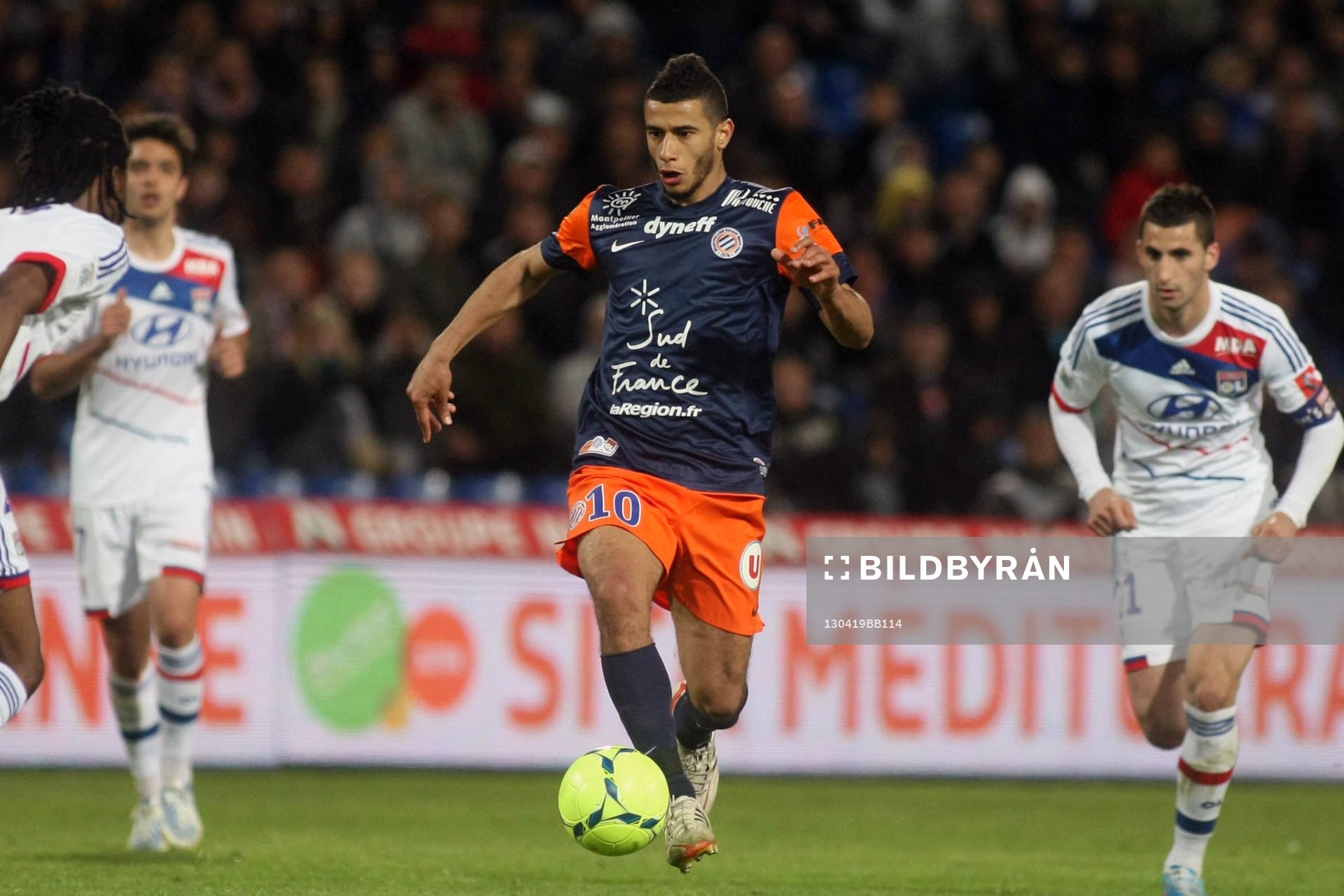 Younes BELHANDA - 19.04.2013 - Montpellier / Lyon - 33eme
