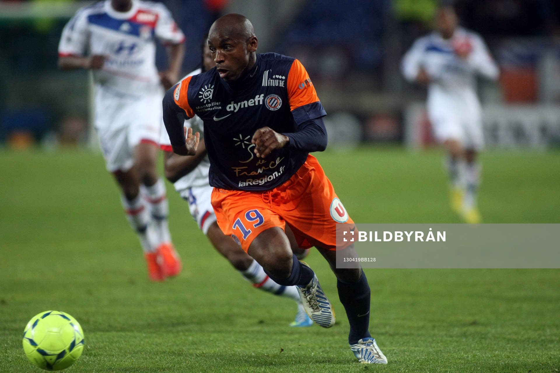 Souleymane CAMARA - 19.04.2013 - Montpellier / Lyon - 33eme