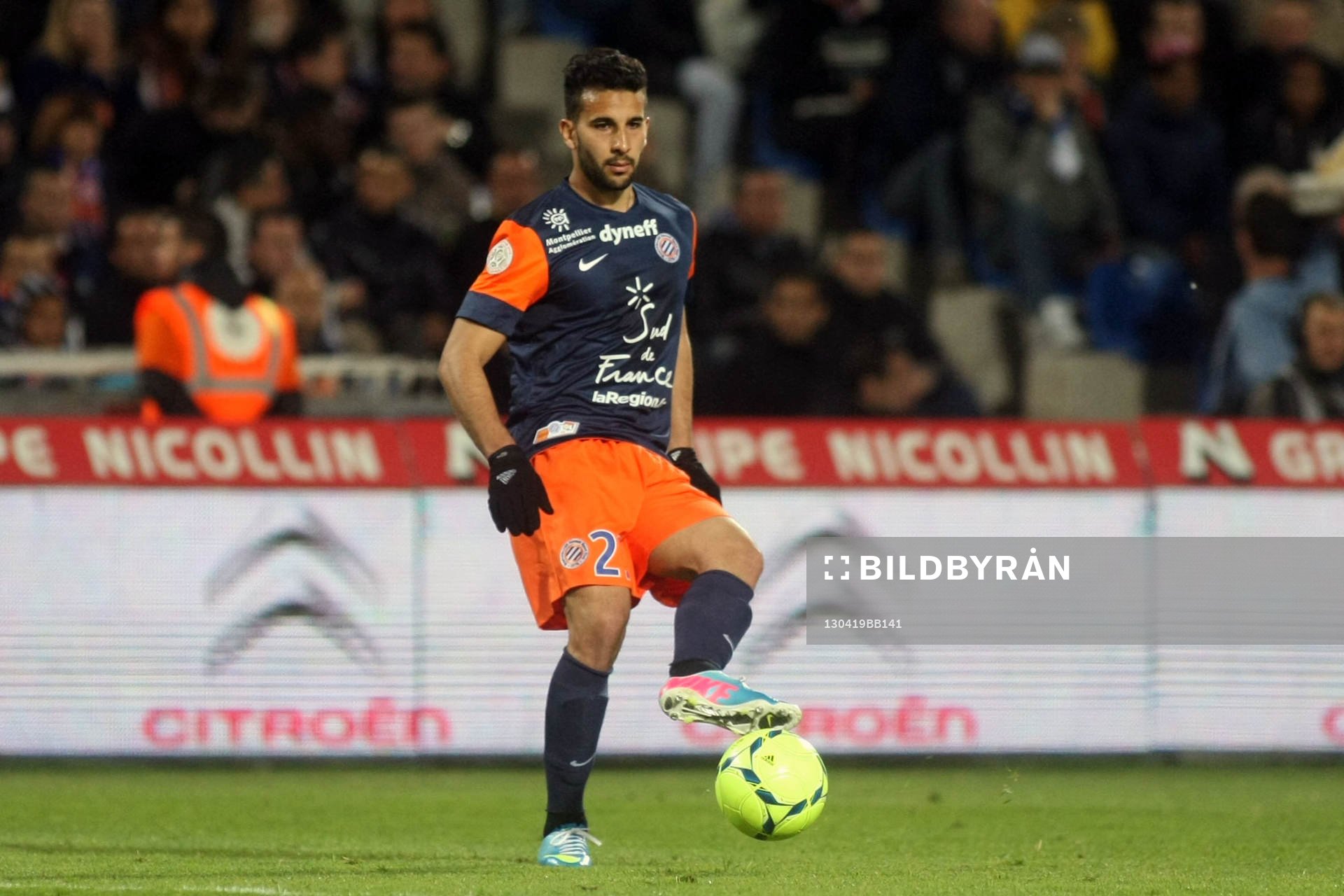 Abdel EL KAOUTARI - 19.04.2013 - Montpellier / Lyon - 33eme