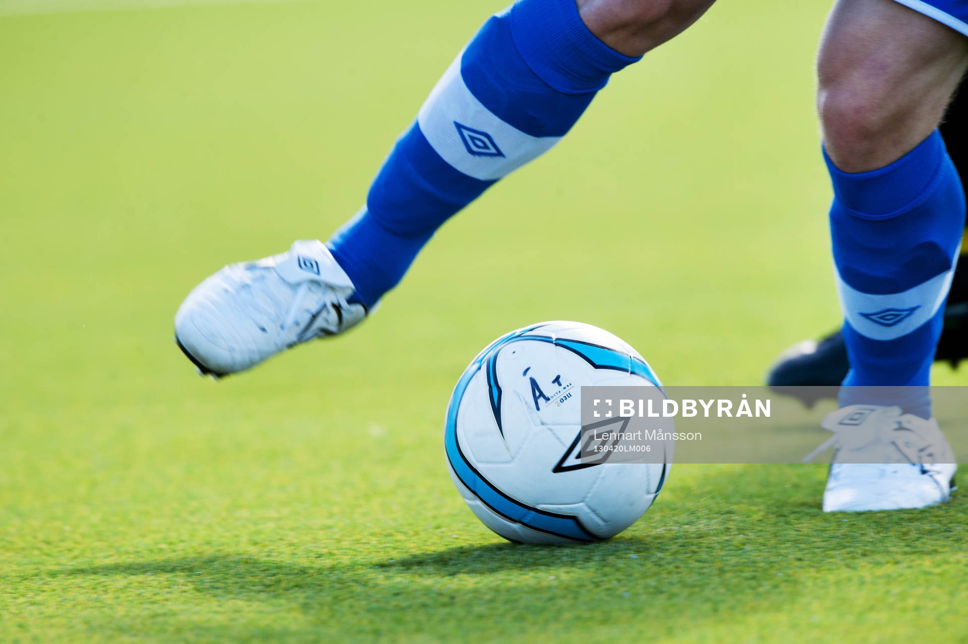 Fot, boll, konstgräs, dribbling