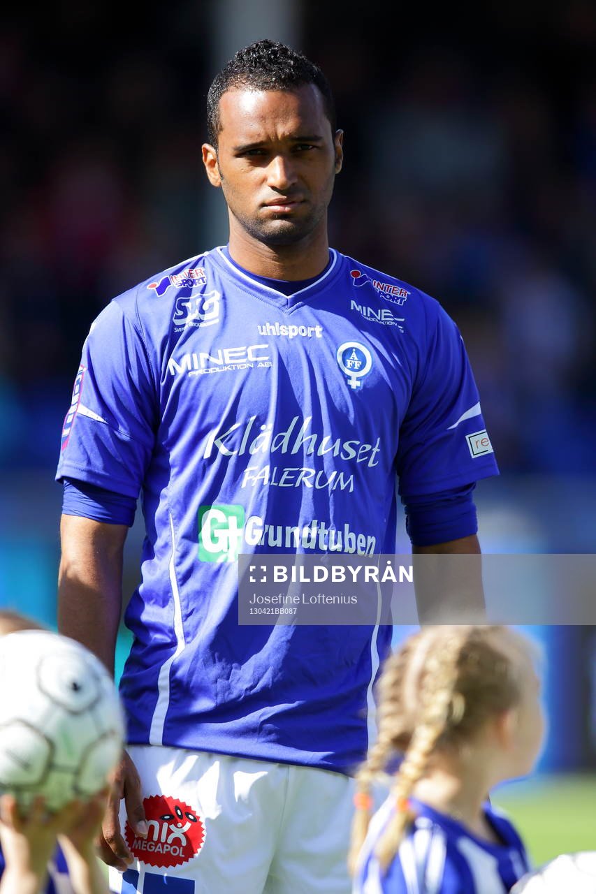 Åtvidaberg 13 Alberis Sérgio da Silva skadad idag