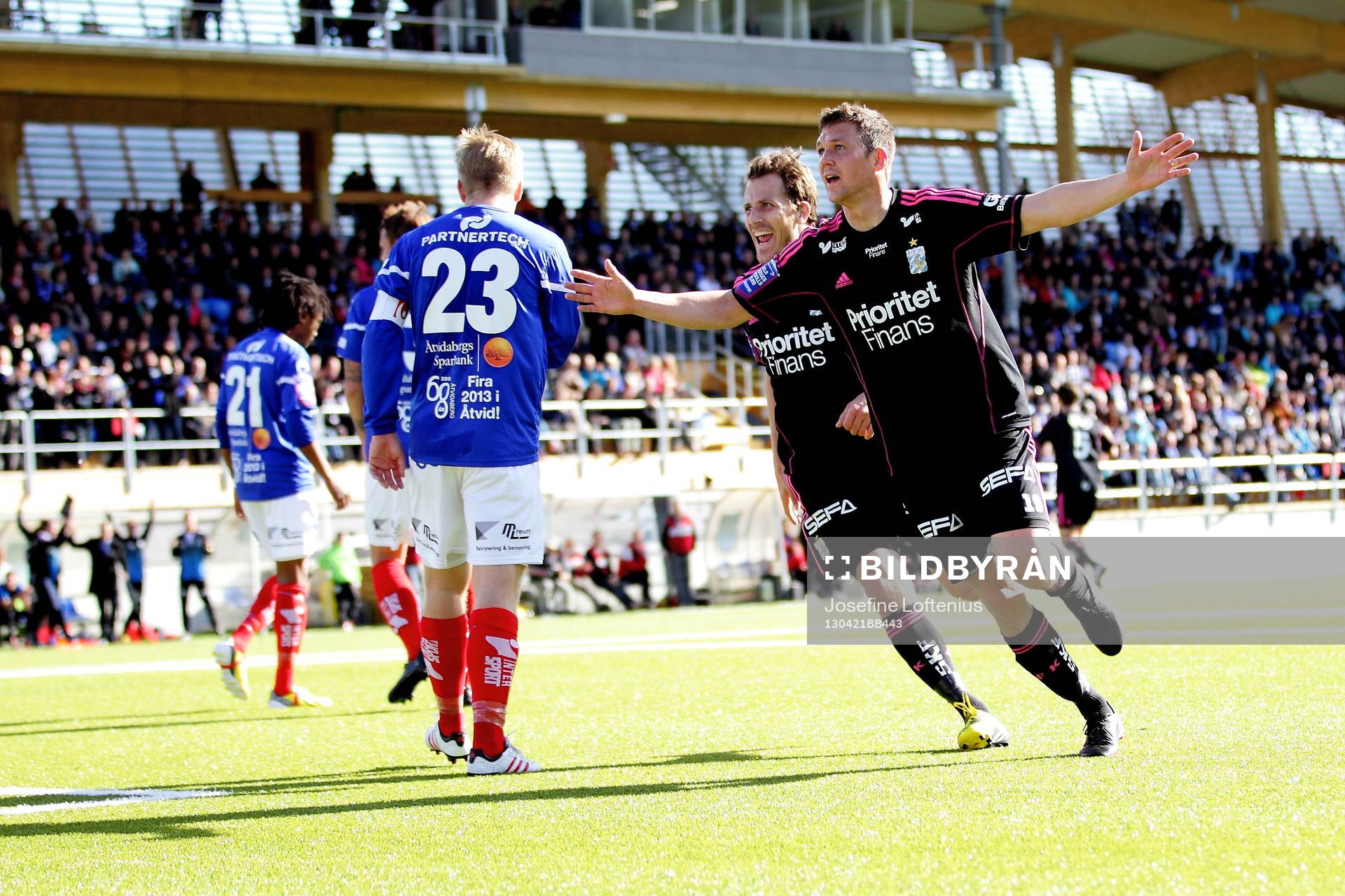 Mål 0-2 Göteborg 19 Hannes Stiller, Göteborg 7 Tobias
