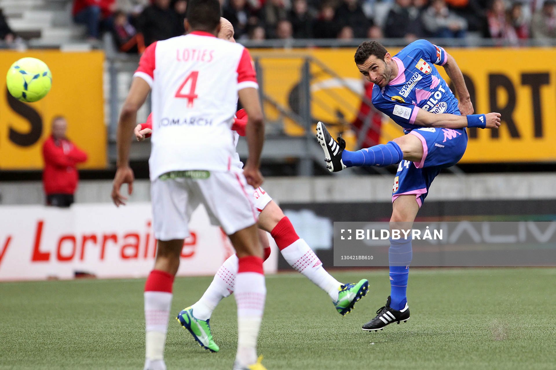 Fotboll, Franska ligan, AS Nancy - Évian Thonon Gaillard