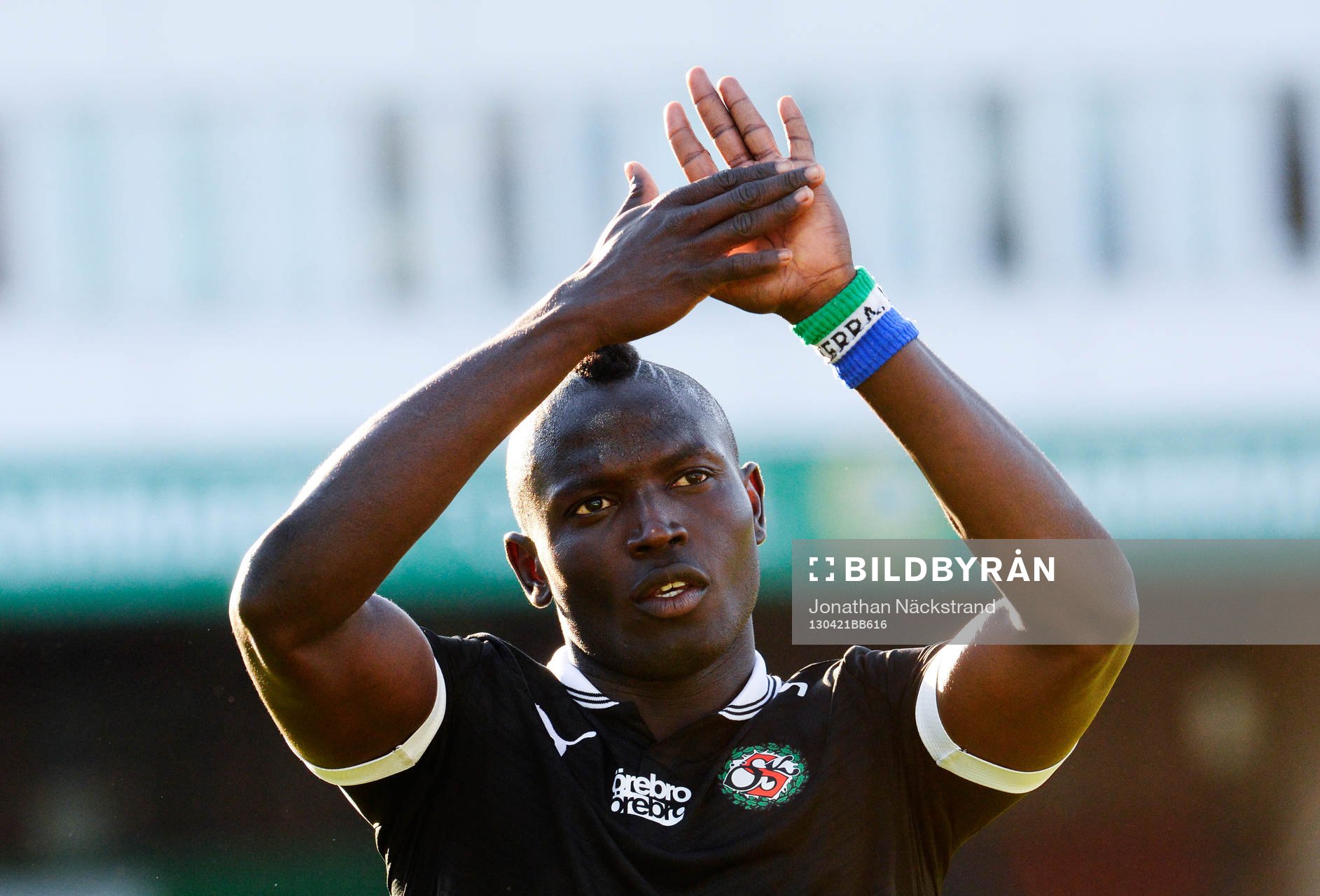 Fotboll, Superettan, Hammarby - Örebro: Örebro, Alhassan Kamara reagerar efter 1-2 förlusten mot Hammarby.