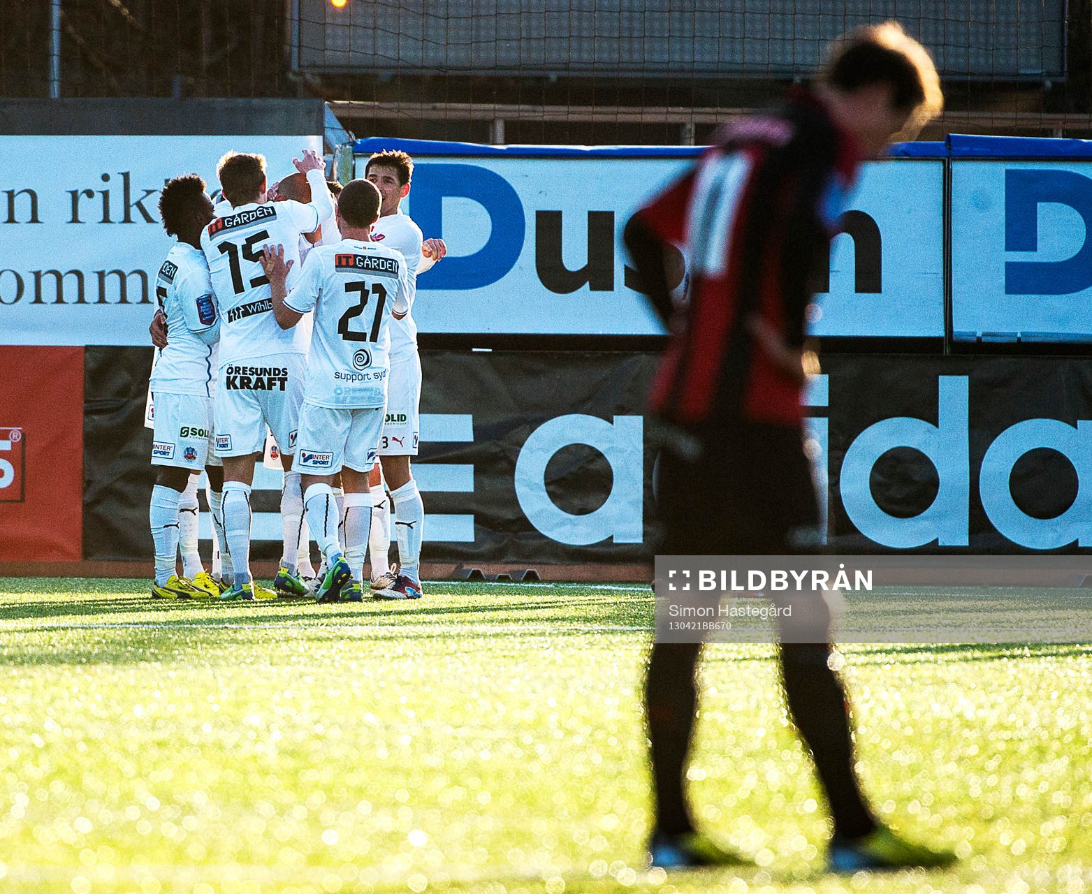 Jubel i Helsingborg