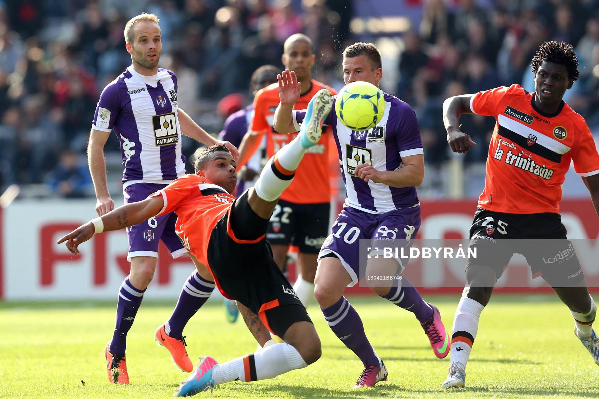 Mario Lemina - 21.04.2013 - Toulouse / Lorient - 33 eme