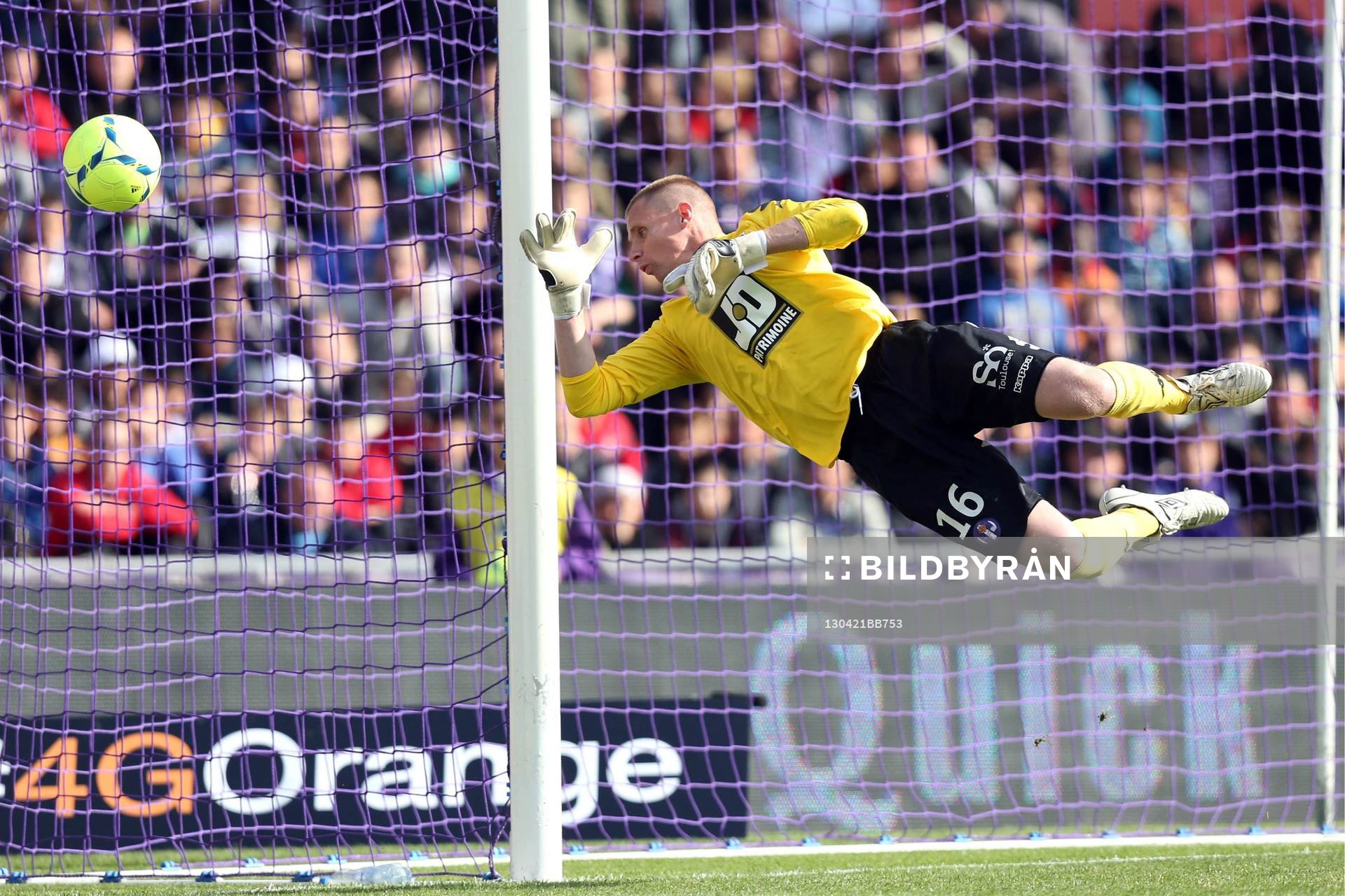  Fotboll, Franska ligan, Toulouse FC - FC Lorient: Olivier Blondel - 21.04.2013 - Toulouse / Lorient - 33 eme journee de Ligue 1