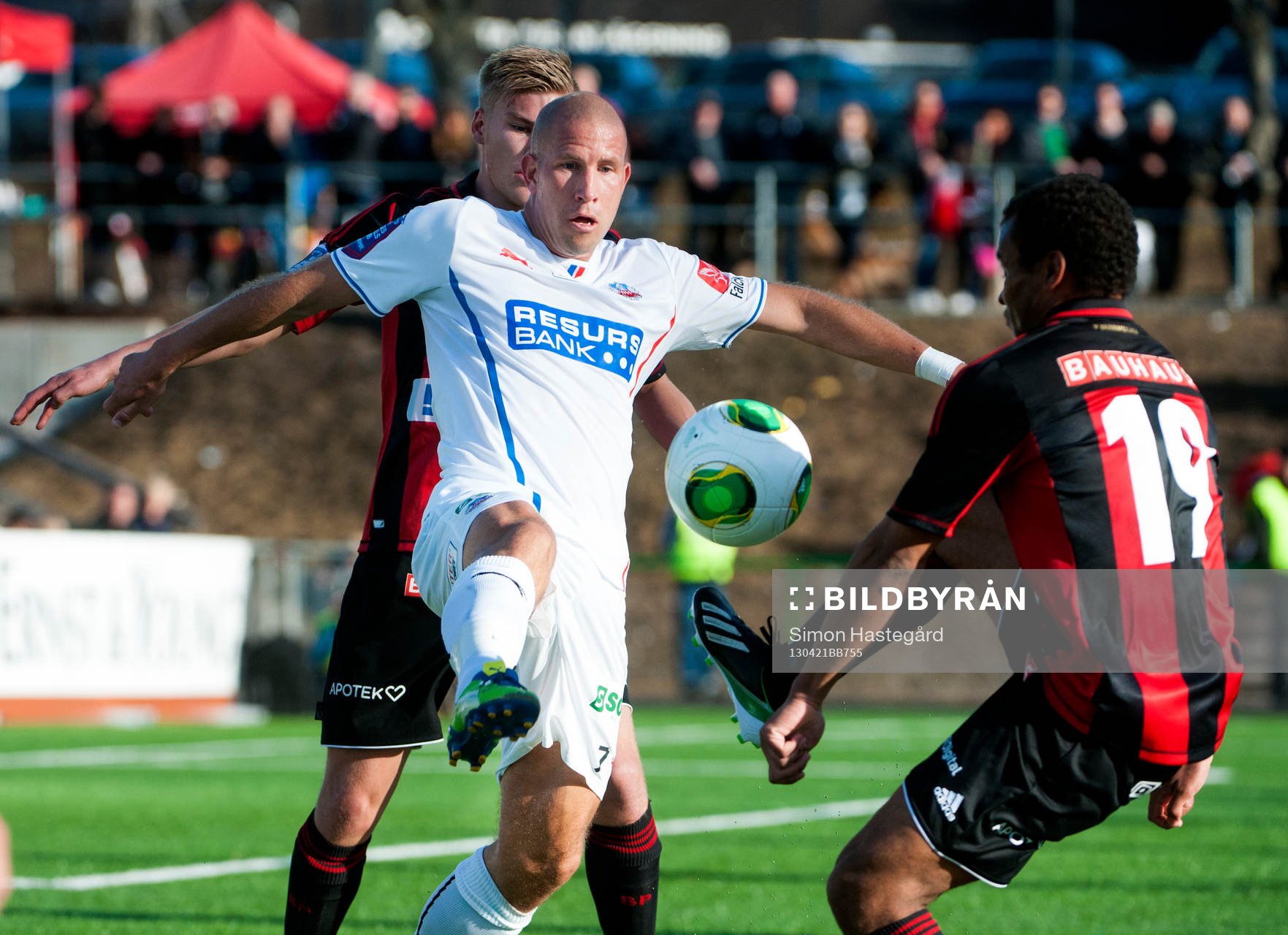 Mattias Lindström, Helsingborg, och Serge-Junior