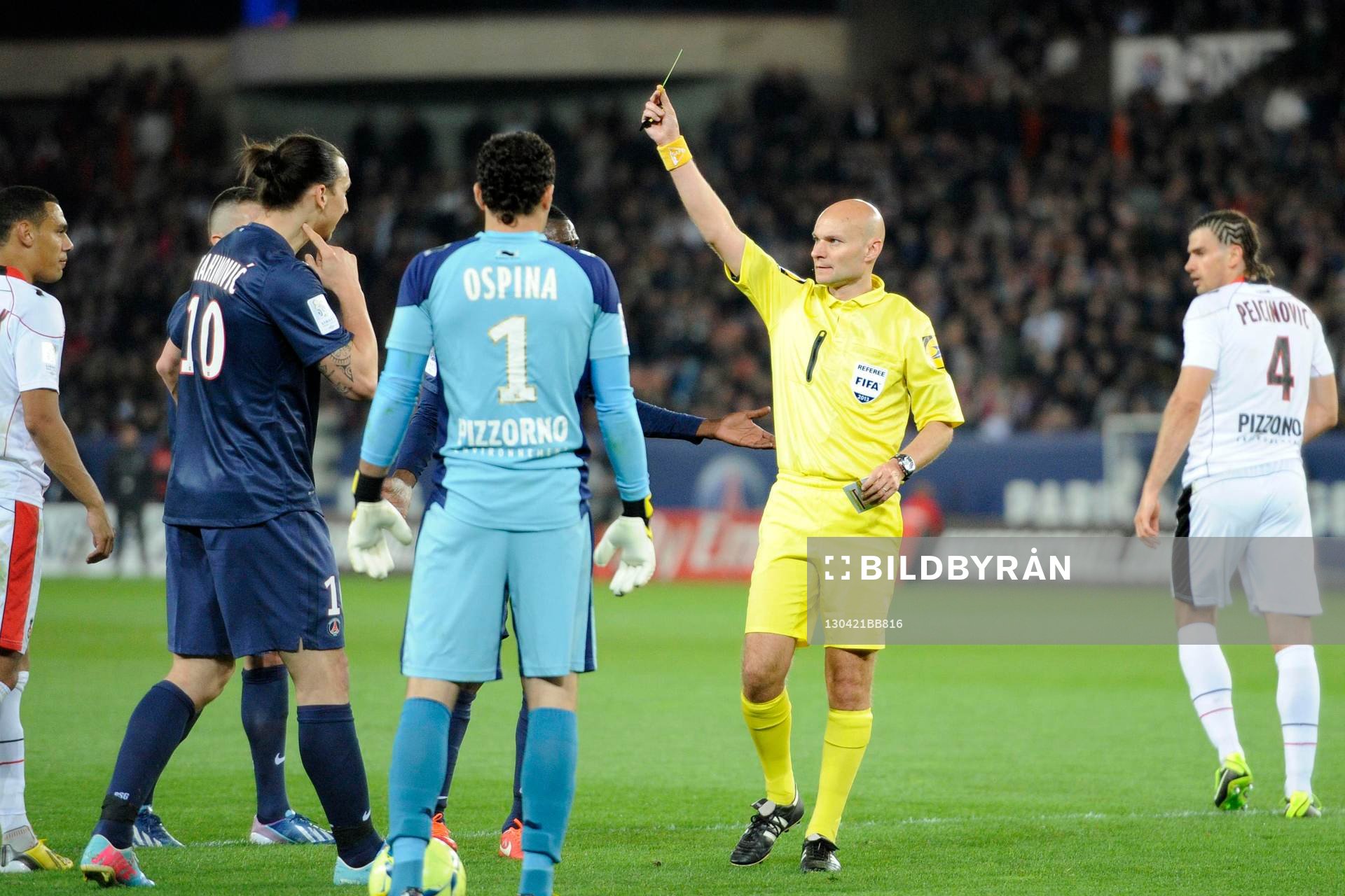 Zlatan IBRAHIMOVIC / Tony CHAPRON - 21.04.2013 - Paris