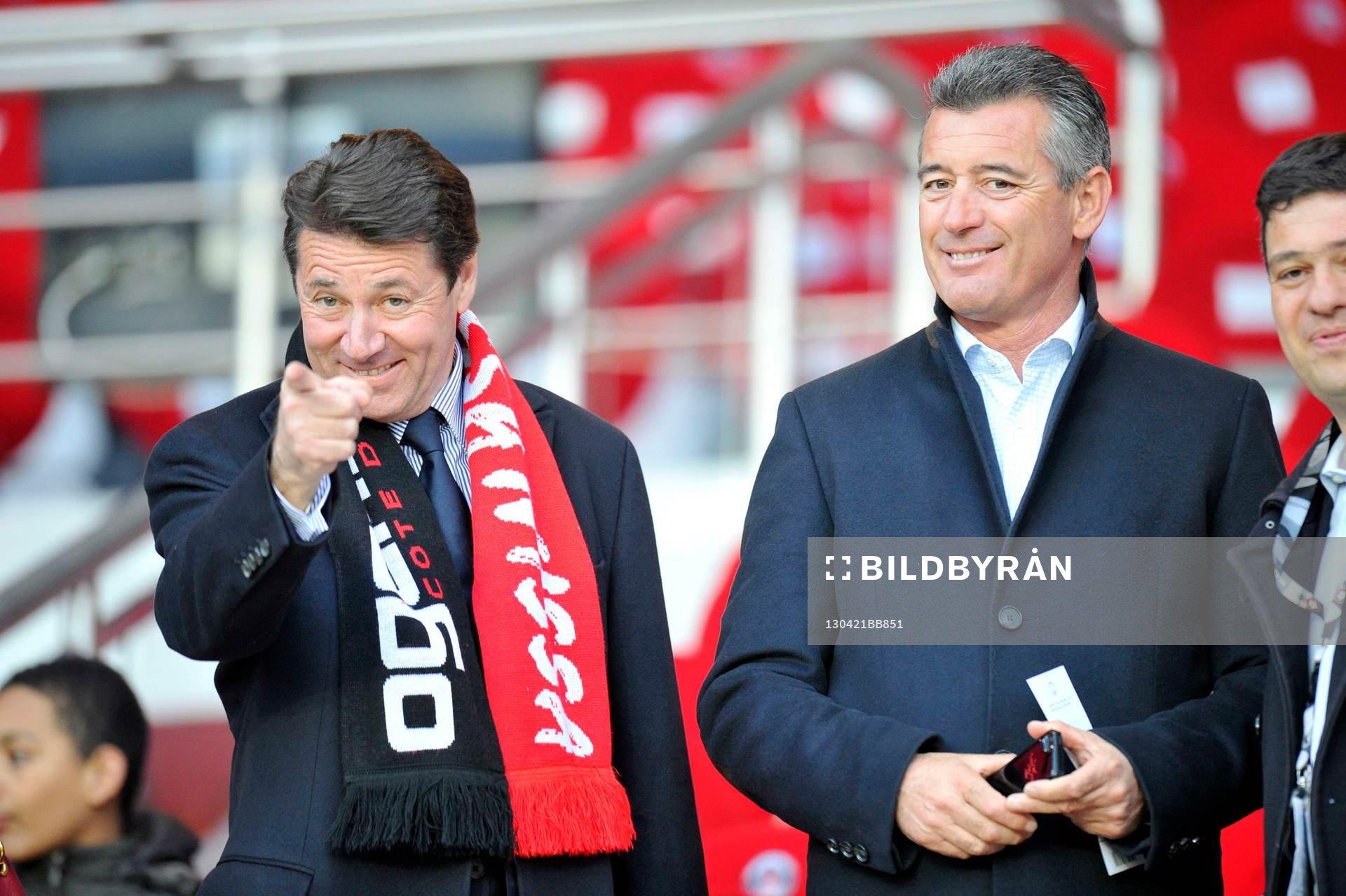 Christian ESTROSI - 21.04.2013 - Paris Saint Germain / Nice