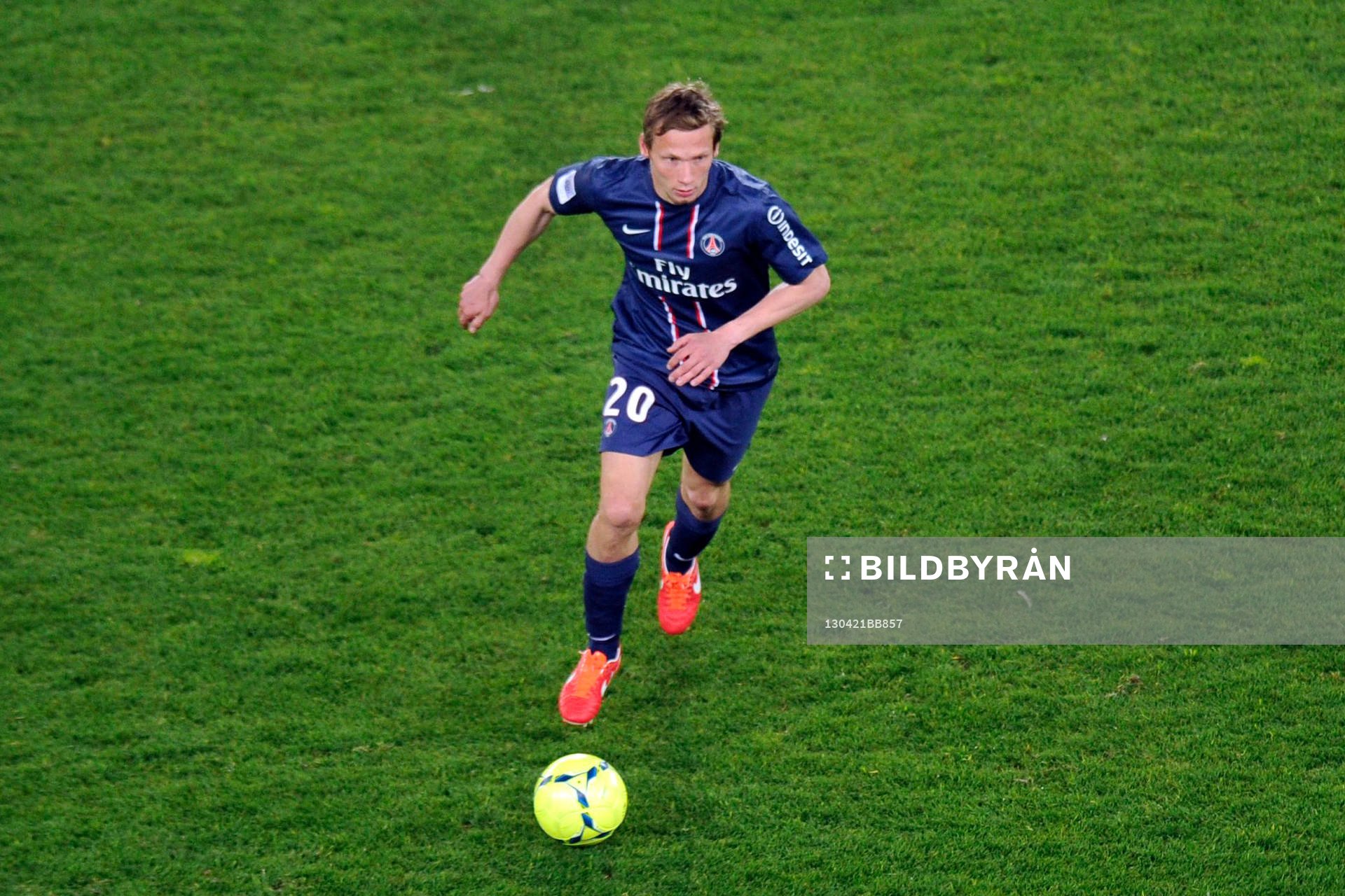 Clement CHANTOME - 21.04.2013 - Paris Saint Germain / Nice