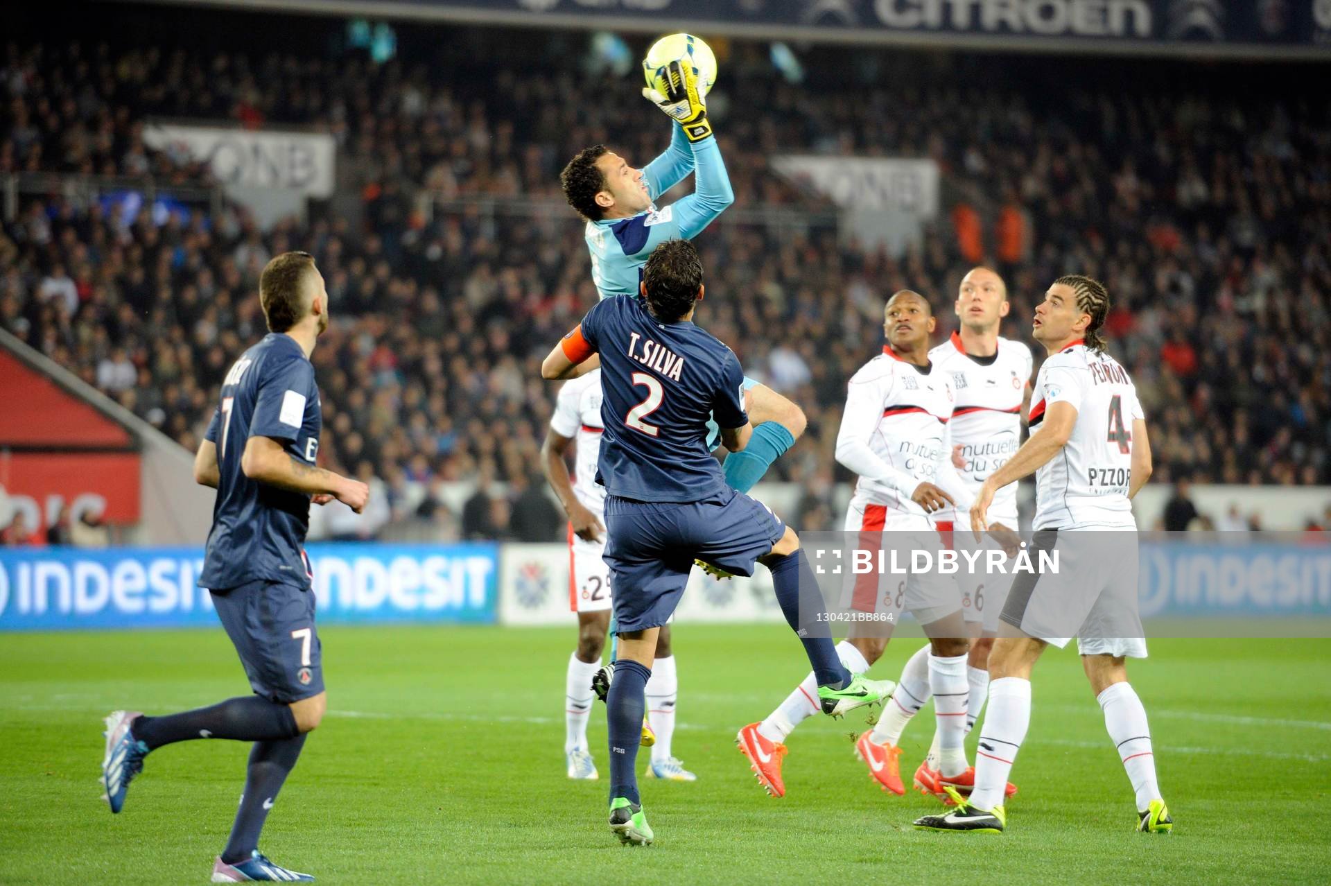 David OSPINA - 21.04.2013 - Paris Saint Germain / Nice -
