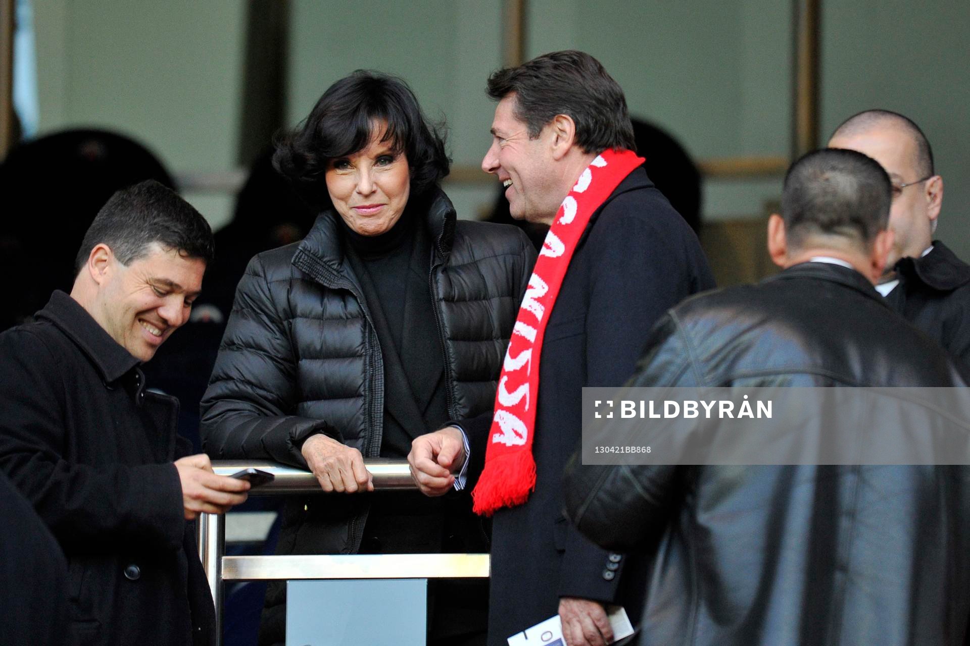 Denise FABRE / Christian ESTROSI - 21.04.2013 - Paris Saint