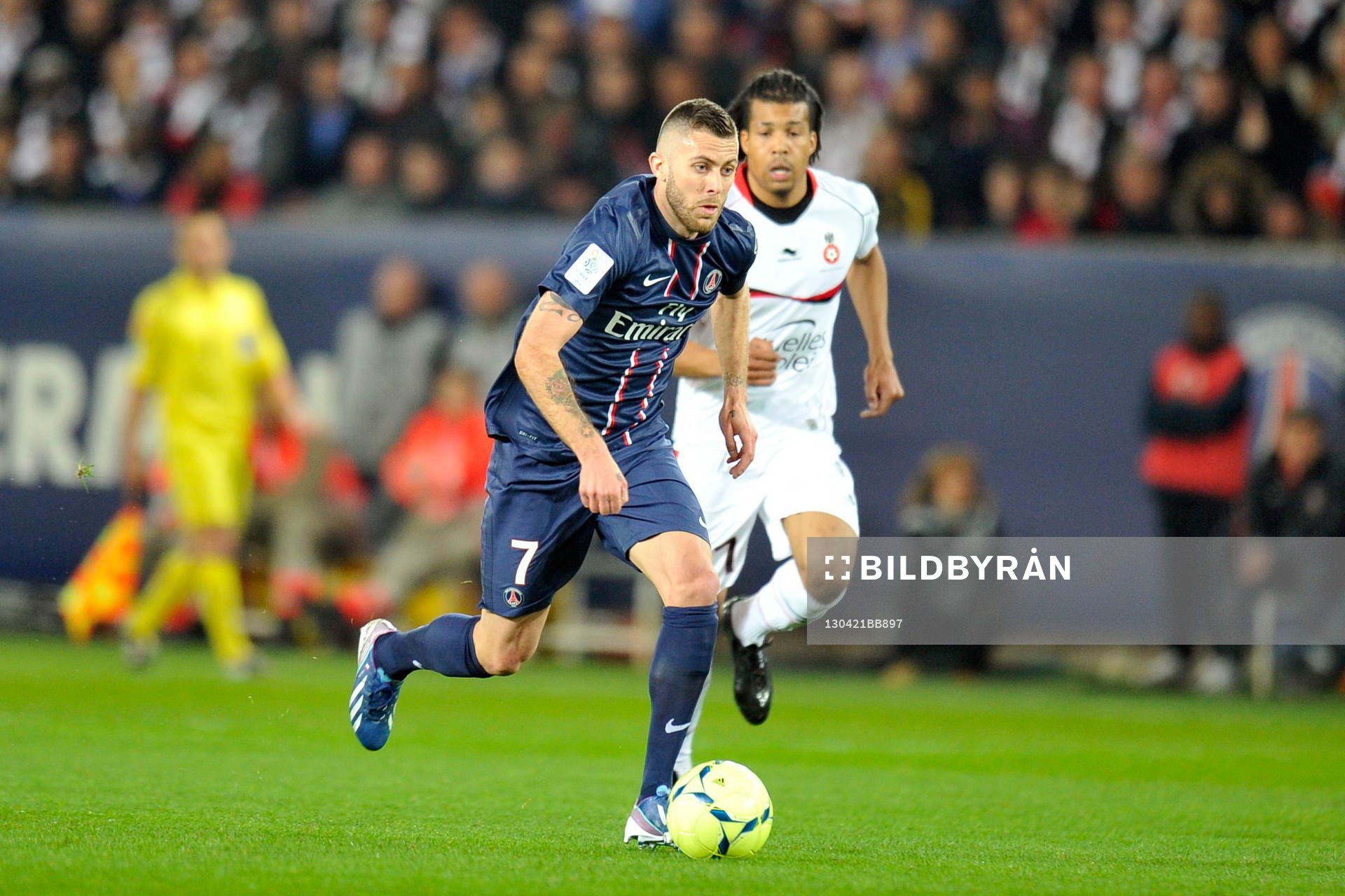 Jeremy MENEZ - 21.04.2013 - Paris Saint Germain / Nice -