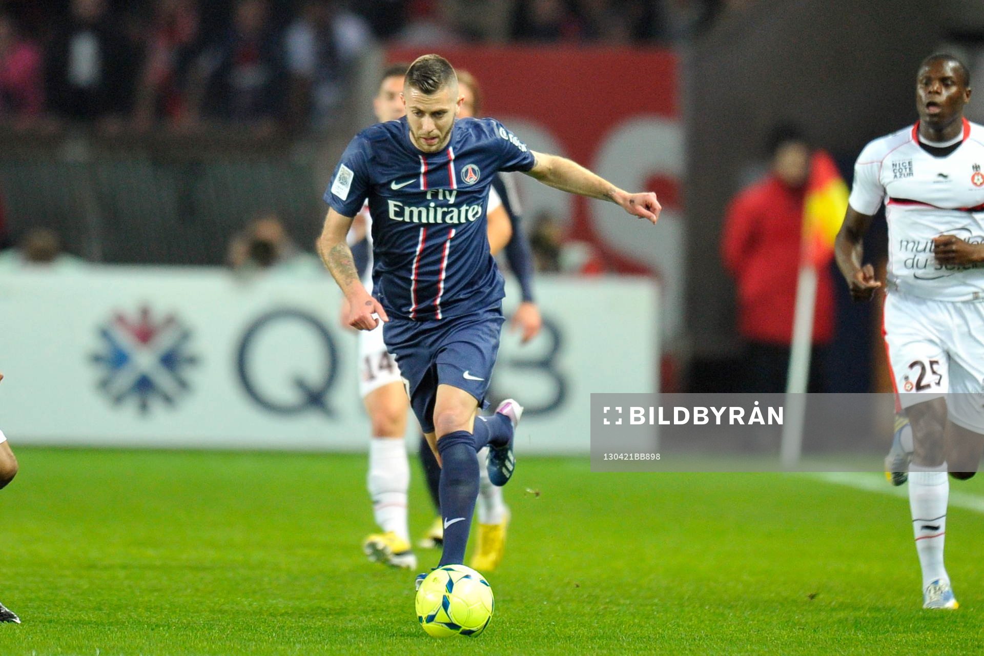  Fotboll, Franska ligan, PSG - Nice: Jeremy MENEZ - 21.04.2013 - Paris Saint Germain / Nice - 33e journee de Ligue1