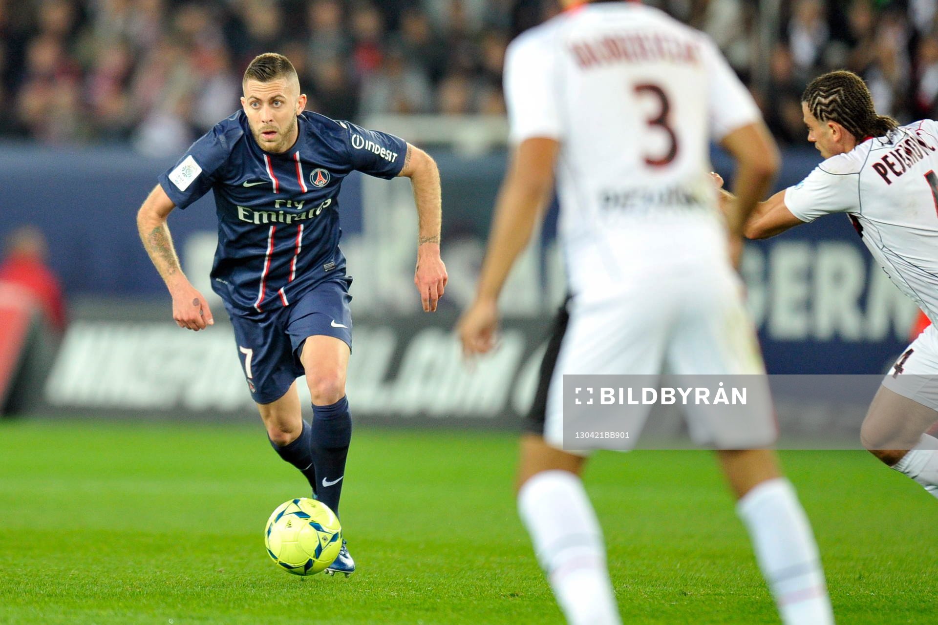 Jeremy MENEZ - 21.04.2013 - Paris Saint Germain / Nice -
