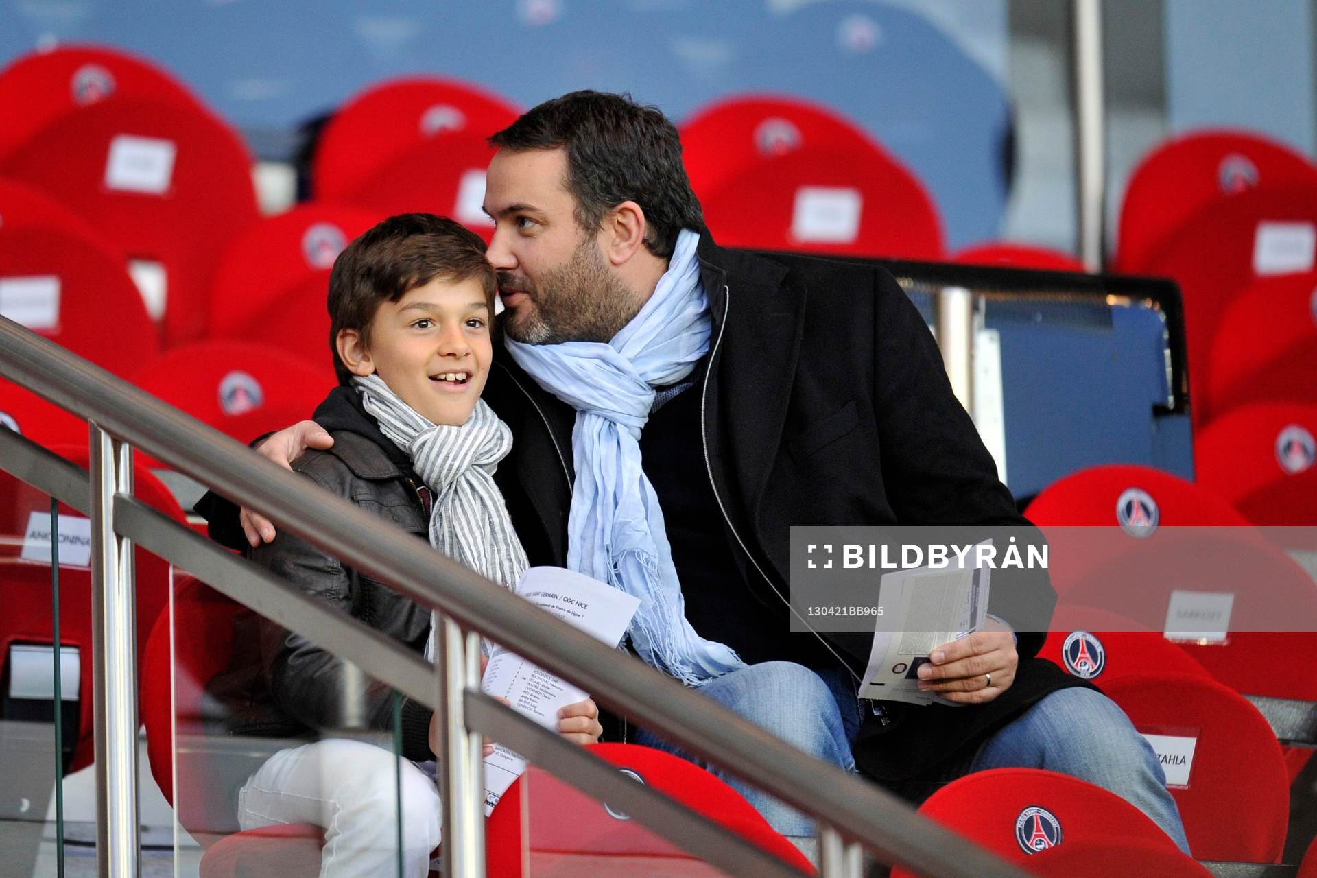  Fotboll, Franska ligan, PSG - Nice: Bruce TOUSSAINT - 21.04.2013 - Paris Saint Germain / Nice - 33e journee de Ligue1