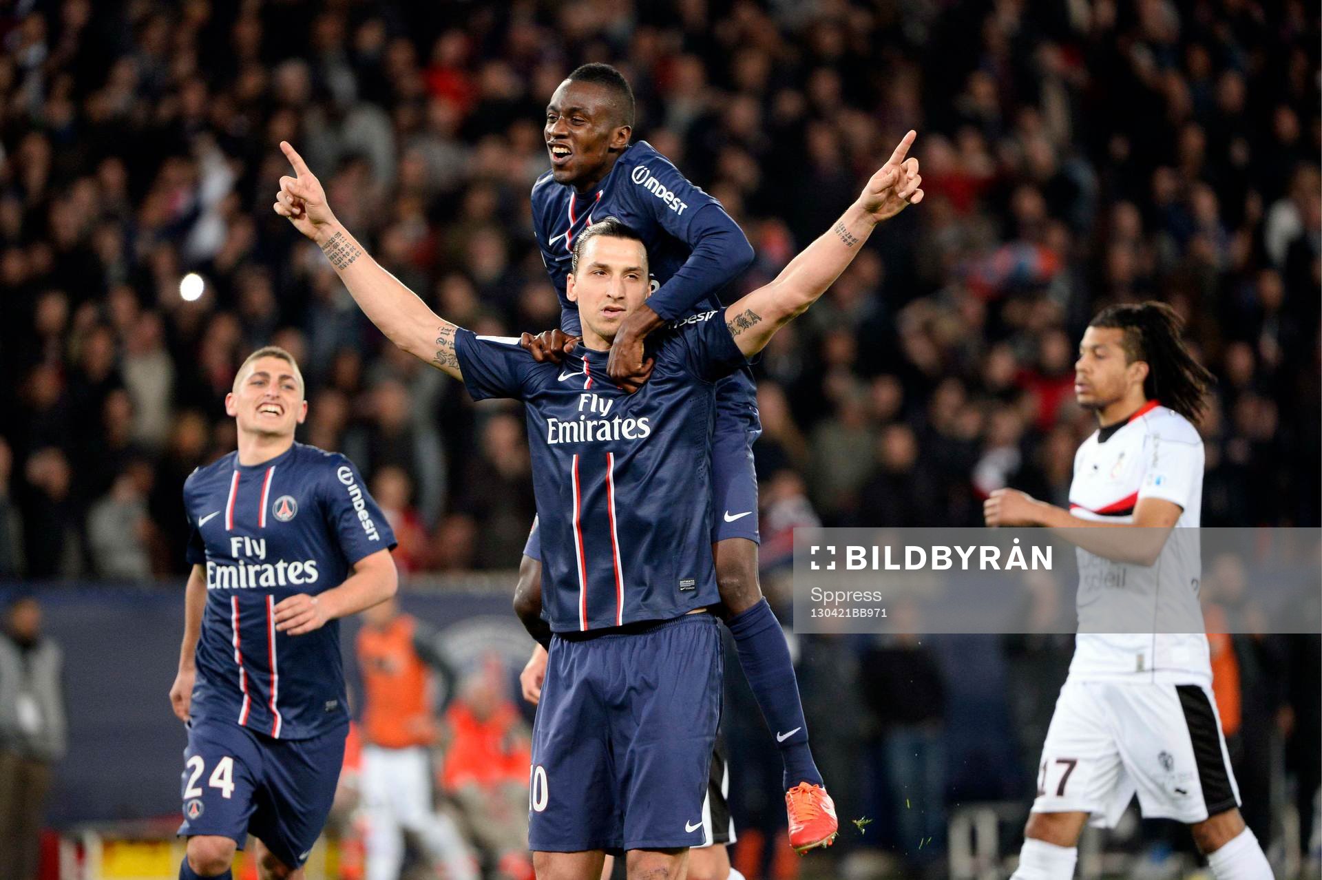 Marco VERRATTI / Zlatan IBRAHIMOVIC / Blaise MATUIDI -