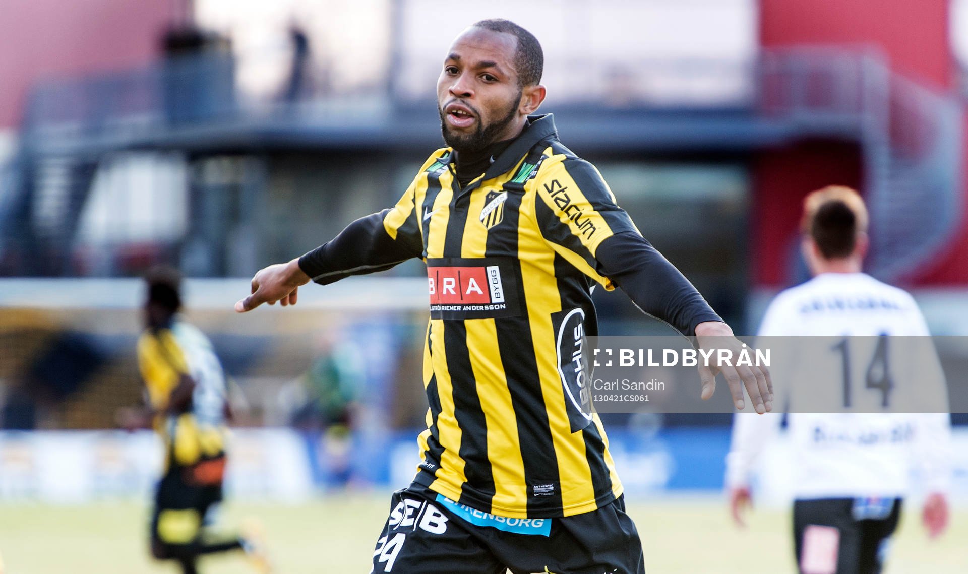 Rene Makondele, Häcken, jublar