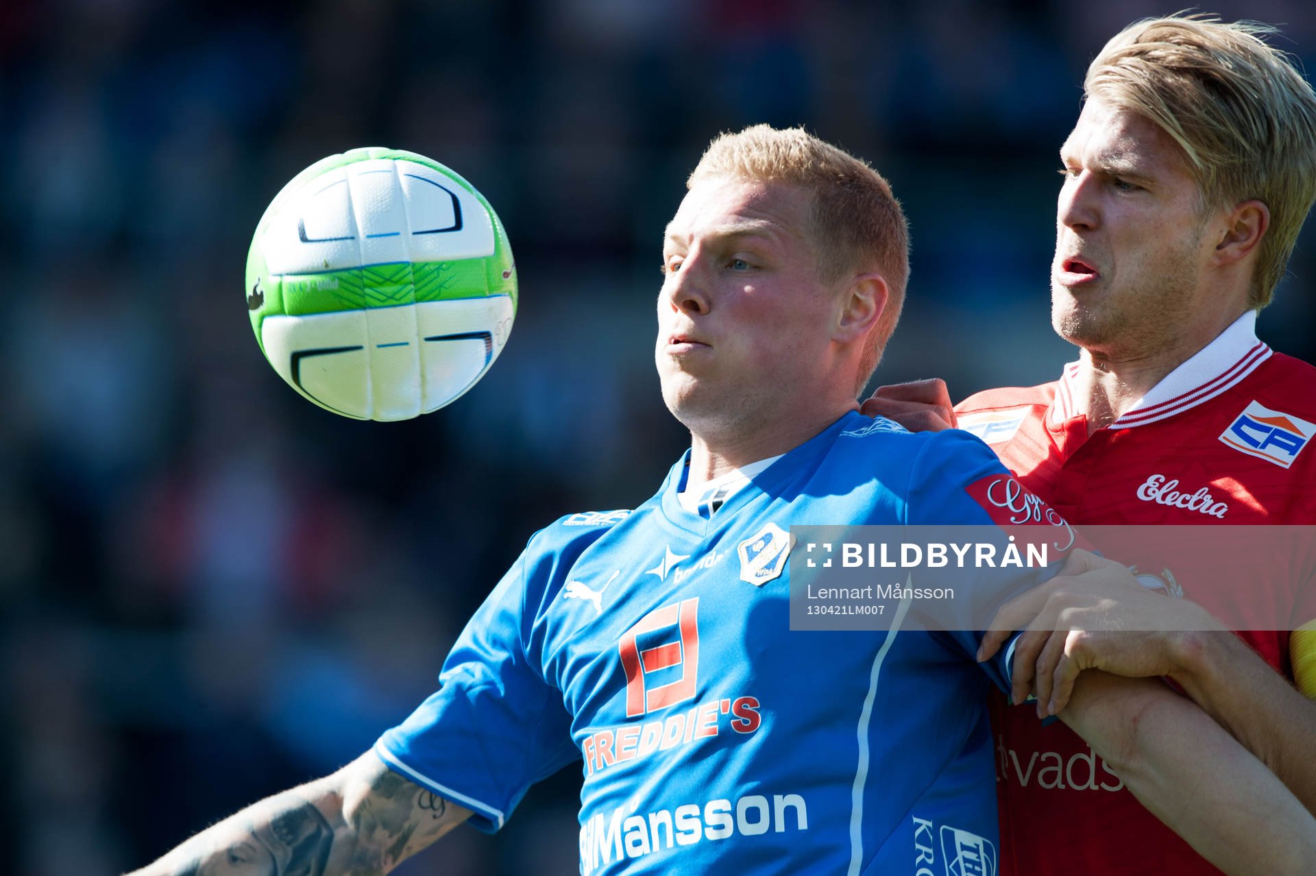 Gudjon Baldvinsson, Halmstad och Paulus Arajuuri, Kalmar
