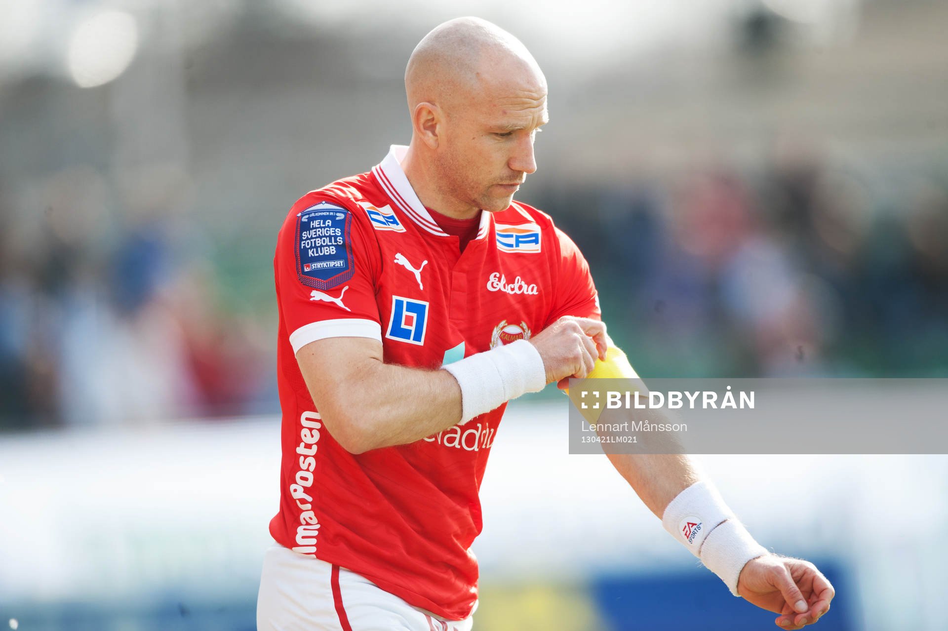 Henrik Rydström, Kalmar, kom in och fick omgående dra på
