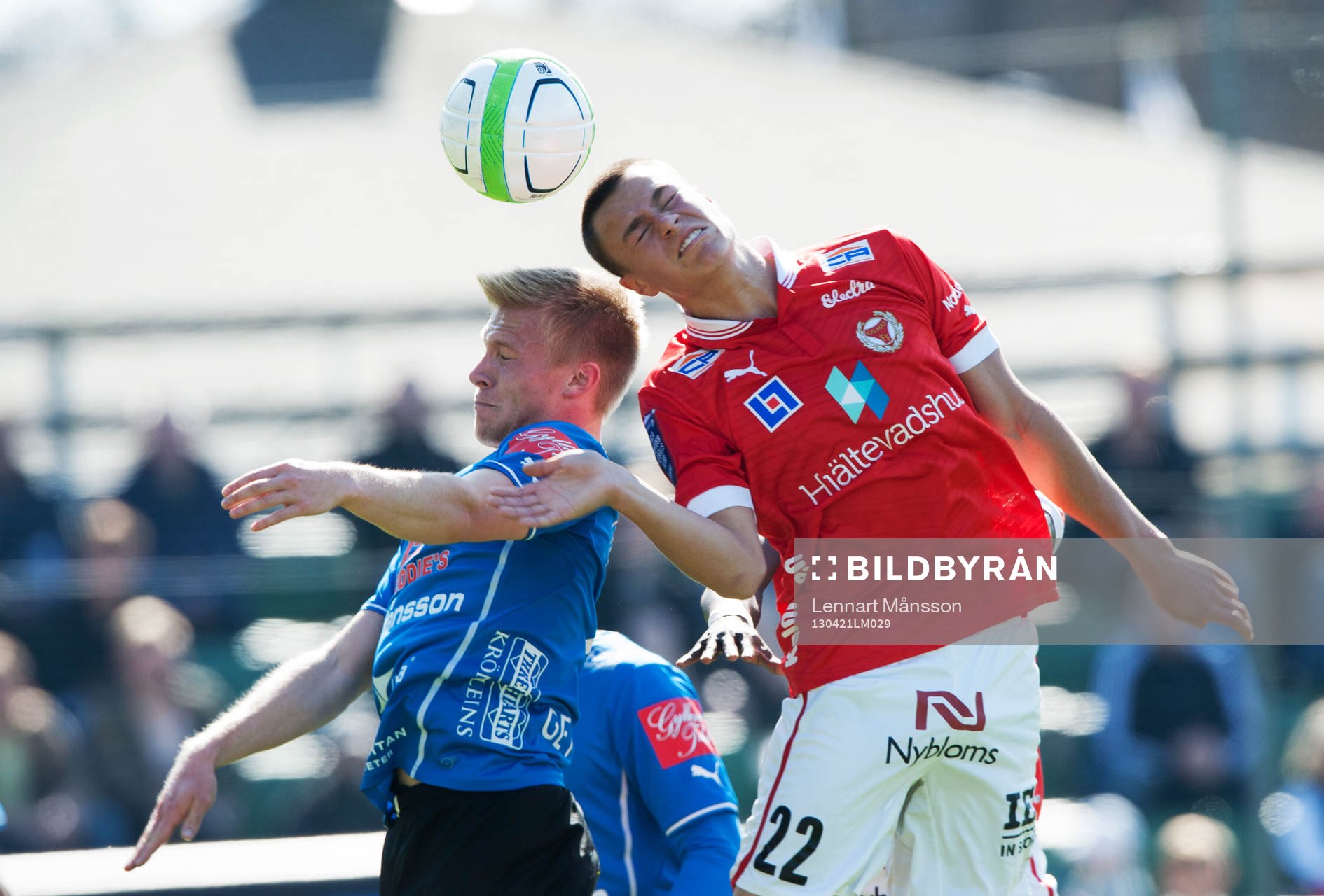 Andreas Landgren, Halmstad, och Melker Hallberg, Kalmar