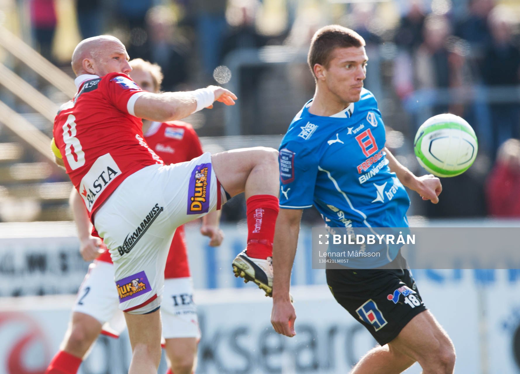 Hensik Rydström, Kalmar och Shkodran Maholli, Halmstad