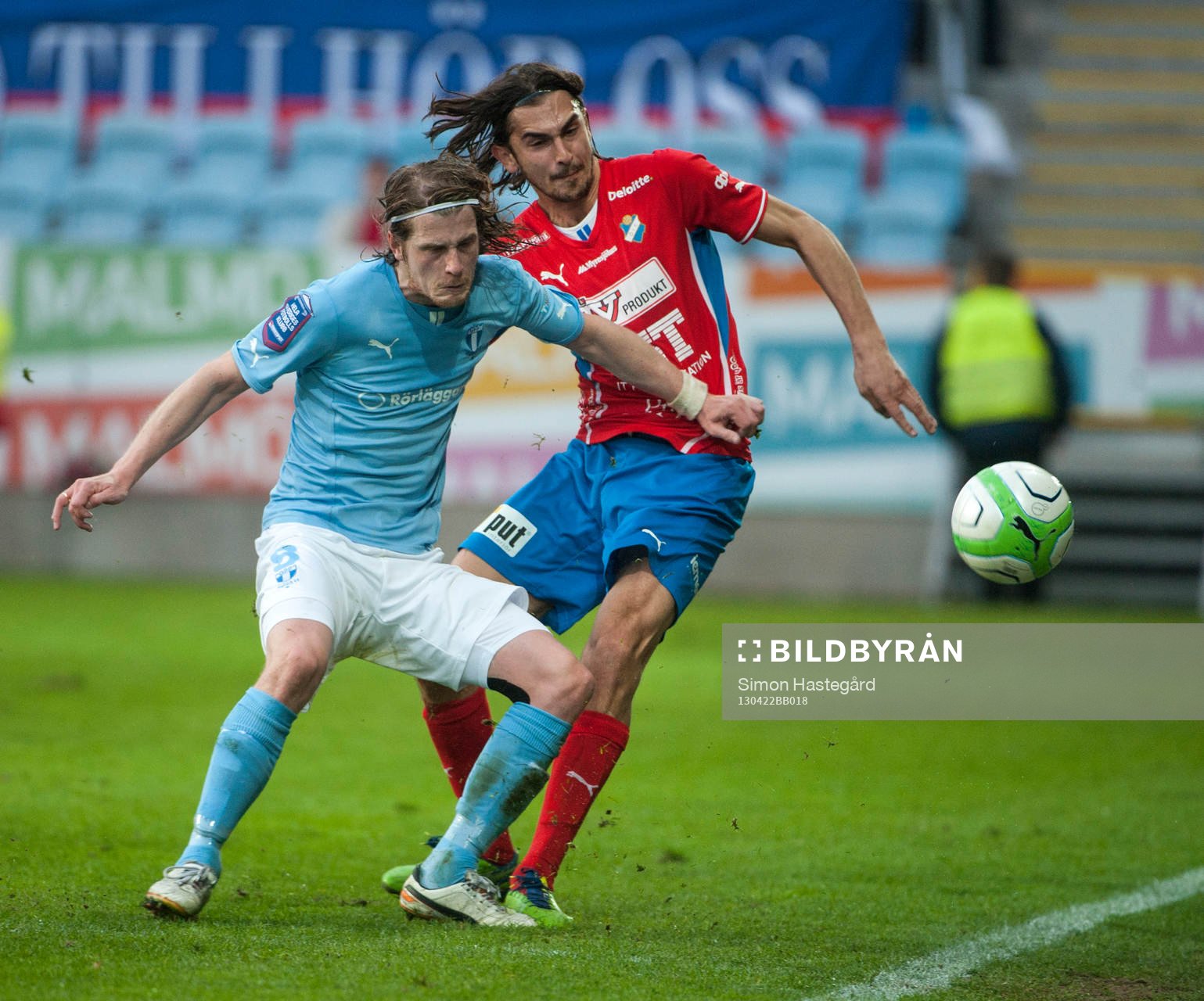 Erik Friberg, Malmö, och Vlado Zlojutro, Östers IF