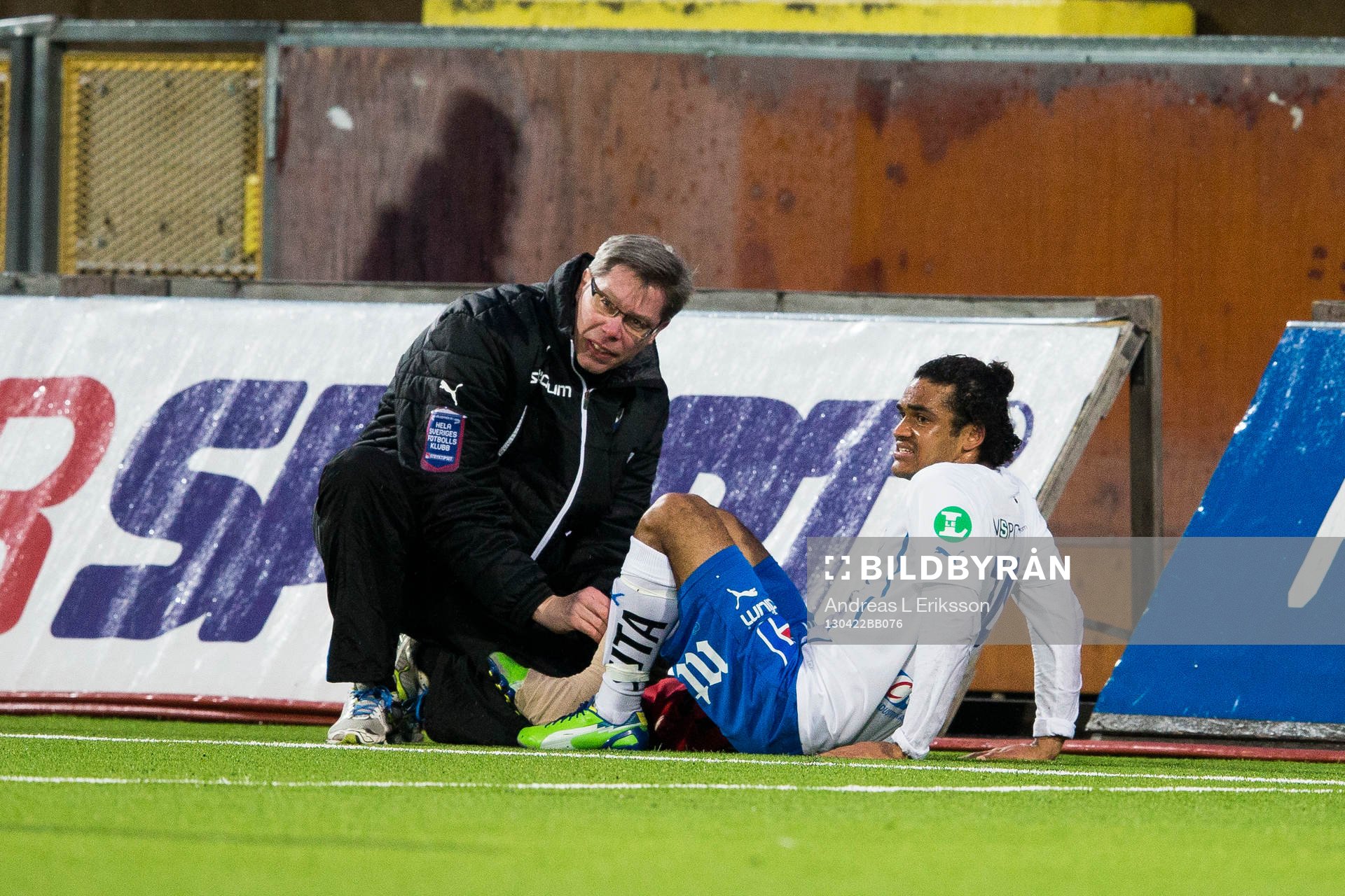 James Frempong, Norrköping tvingas bryta matchen