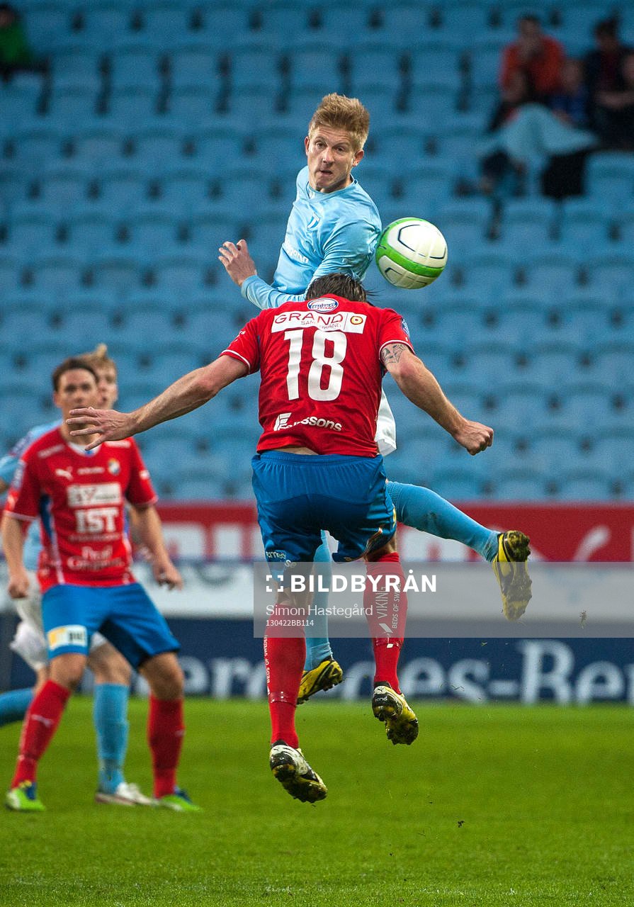 Simon Kroon, Malmö, i nickduell med Johan Persson, Östers