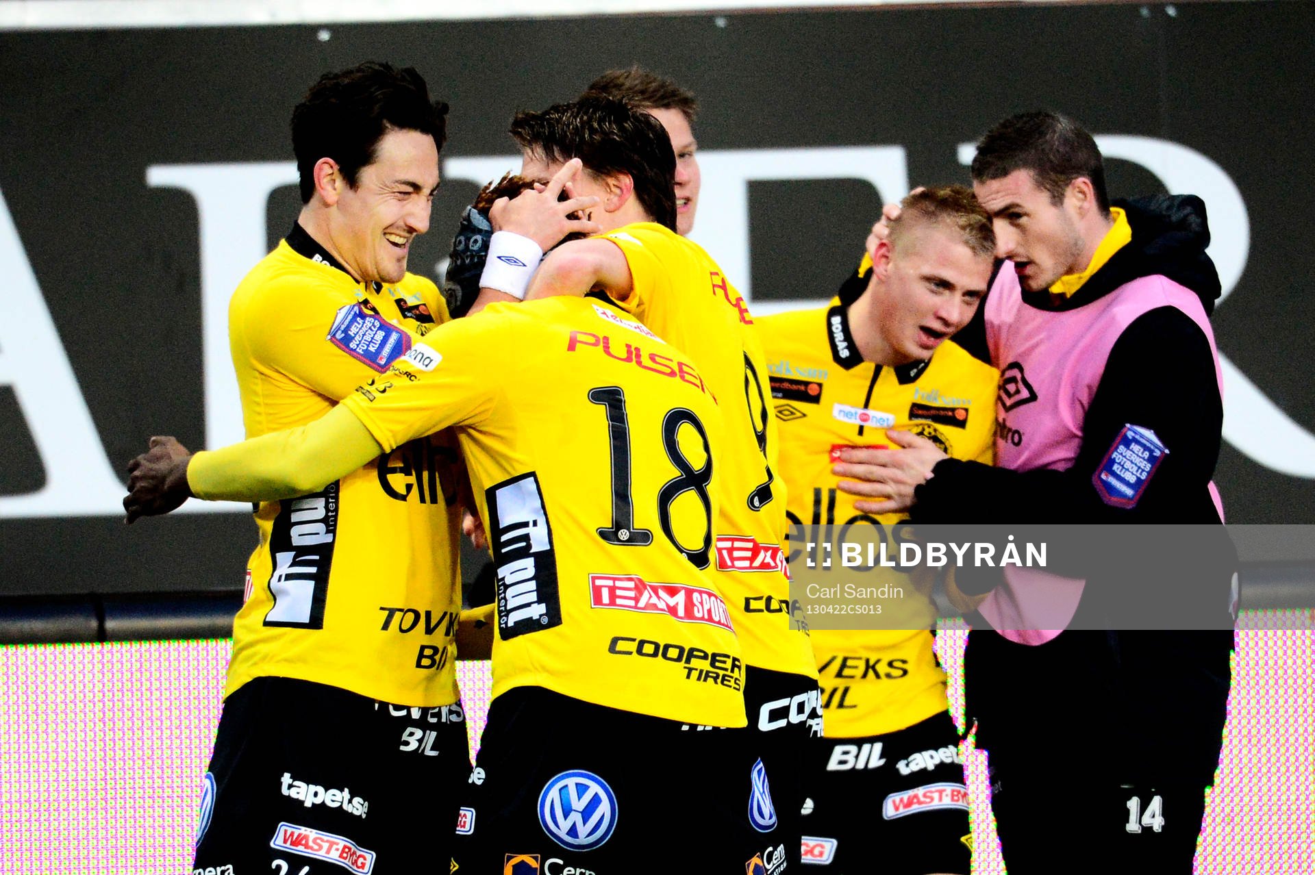 Elfsborg firar Stefan Ishizakis 2-0