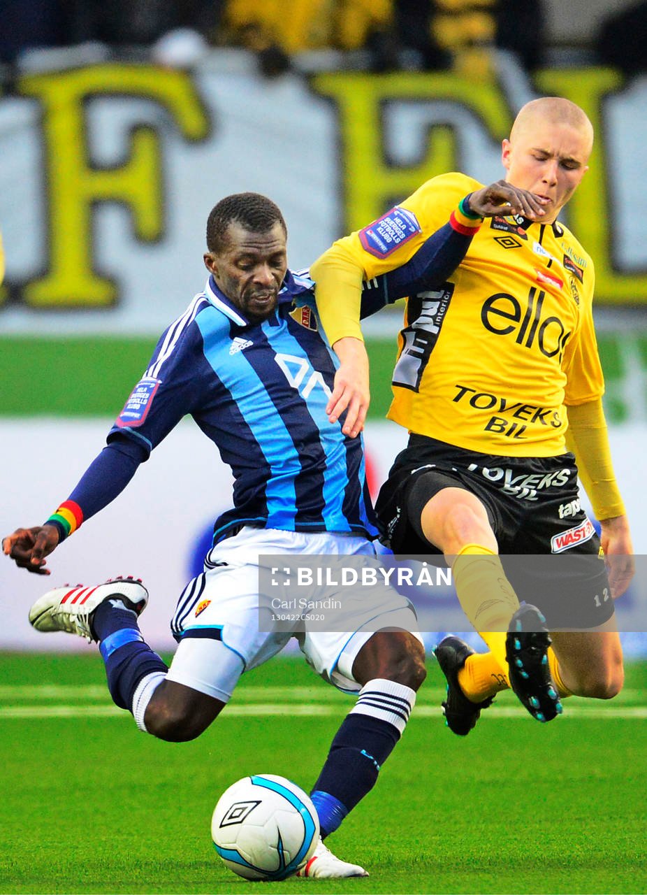 Yussif Chibsah, Djurgården och Sebastian Holmén, Elfsborg